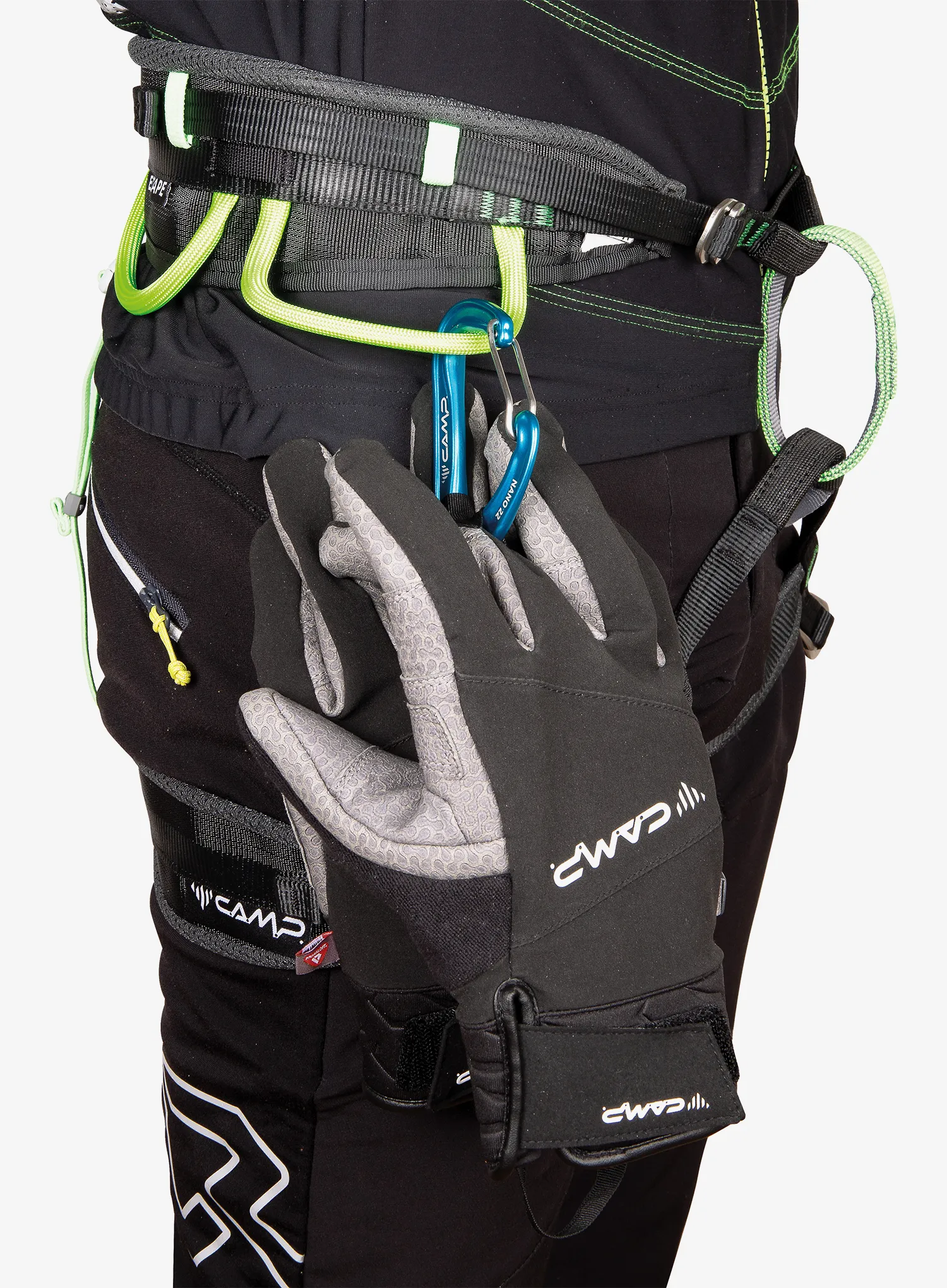 Rukavice Camp Geko Ice Pro - black