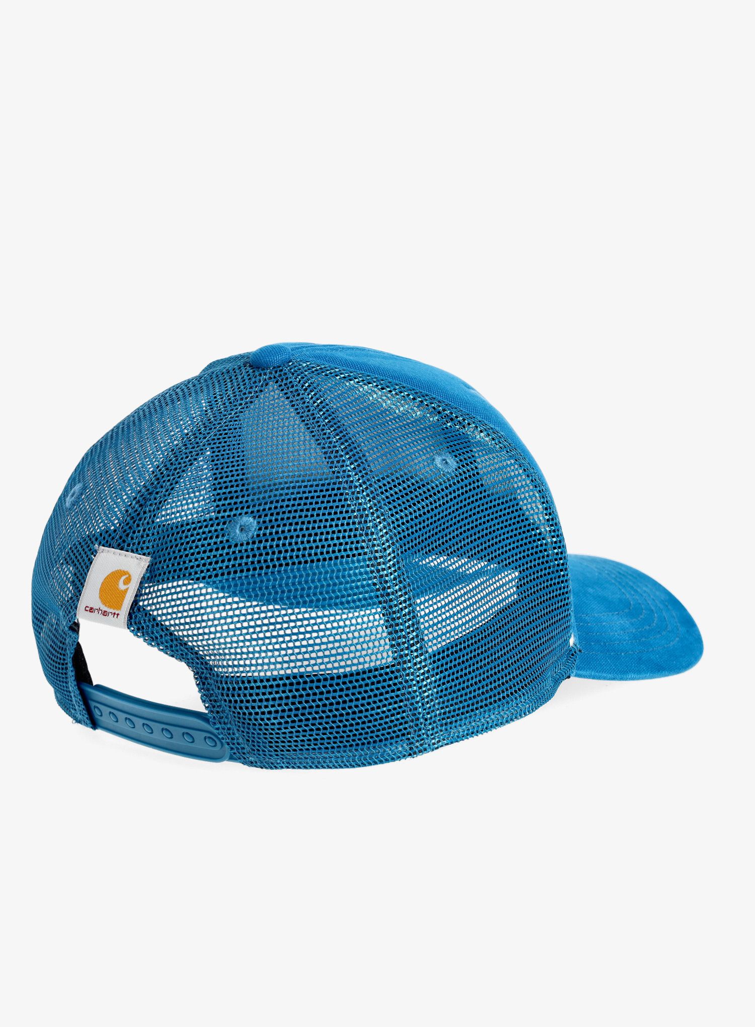 Kšiltovka Carhartt Canvas Mesh-Back C Patch Cap - deep lagoon