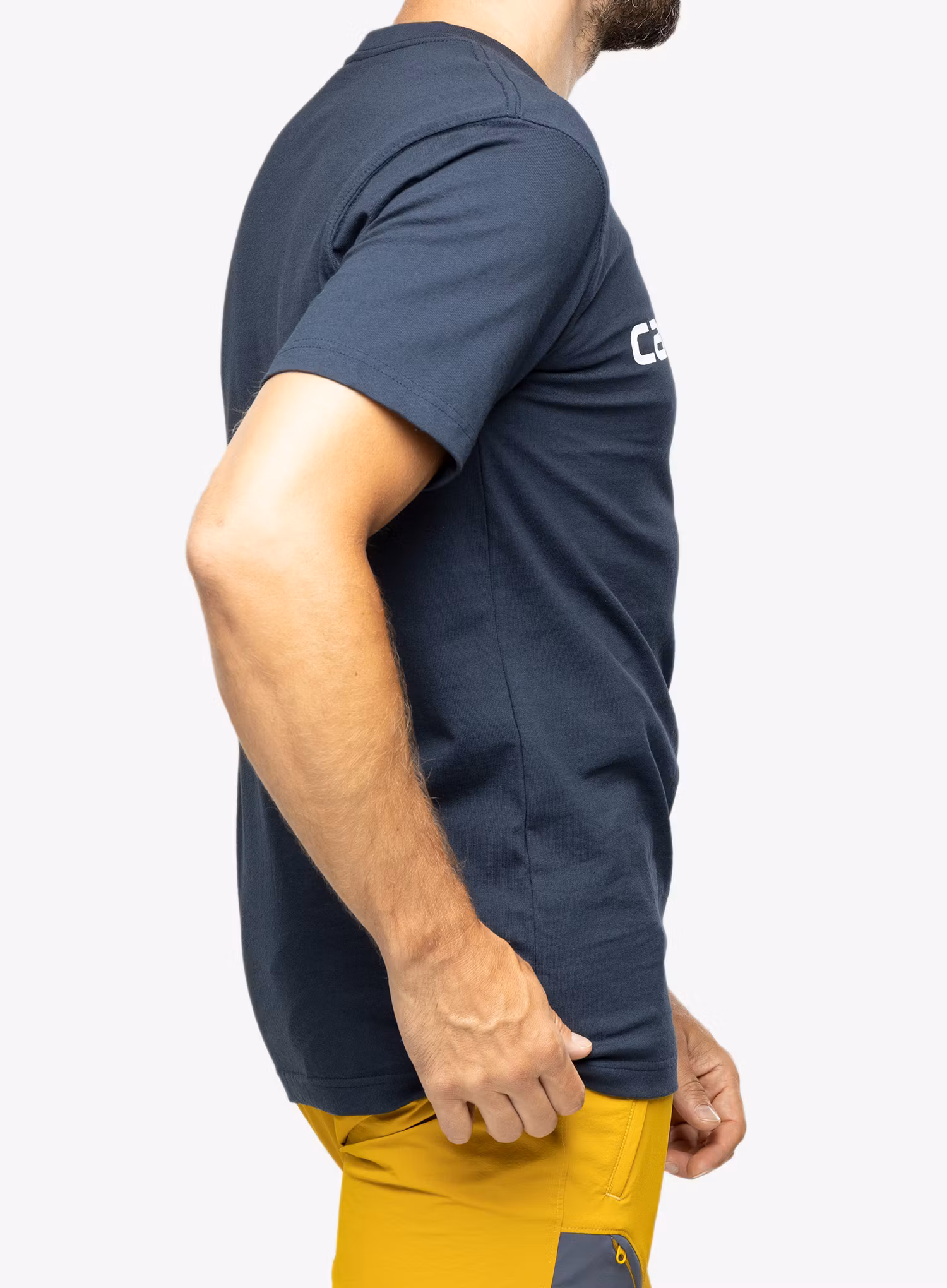 Pánské tričko Carhartt Core Logo T-Shirt S/S - navy