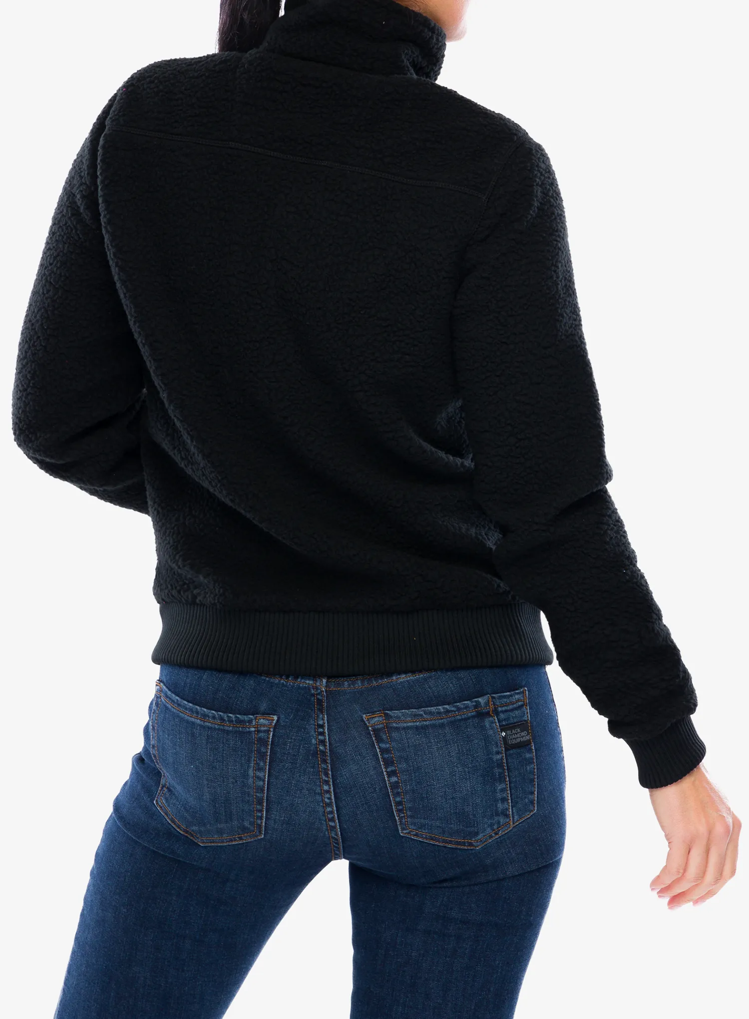 Fleecová mikina dámská Carhartt Fleece Jacket - black