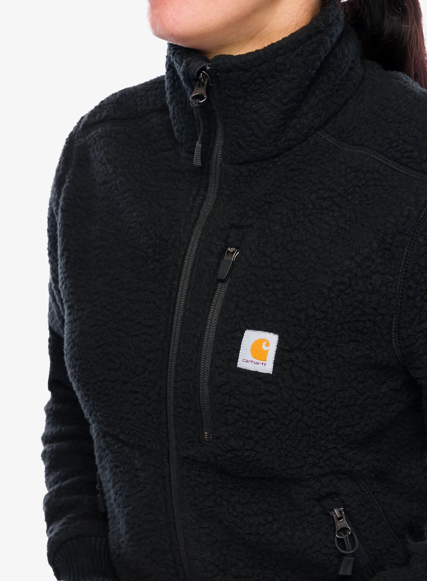Fleecová mikina dámská Carhartt Fleece Jacket - black