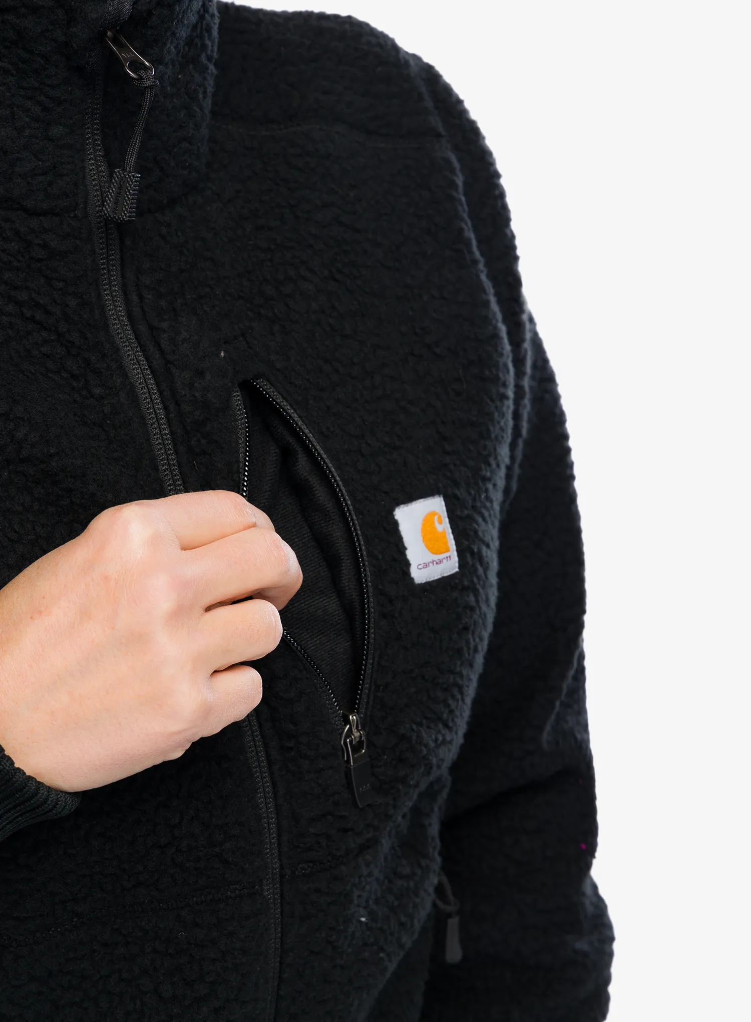 Fleecová mikina dámská Carhartt Fleece Jacket - black