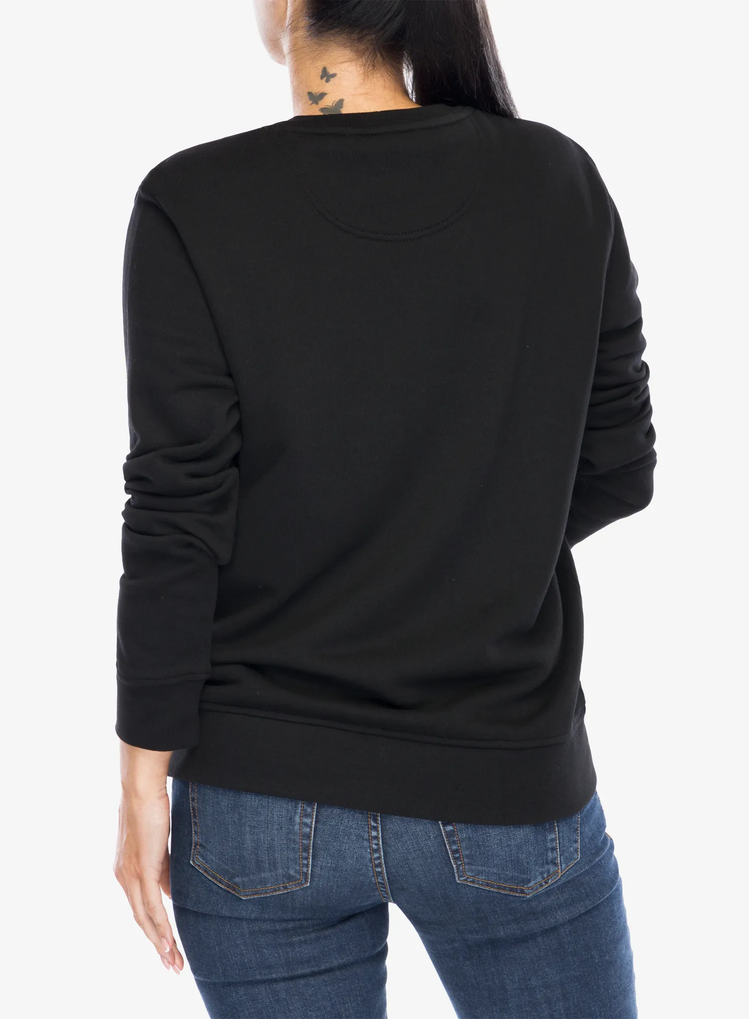 Dámská mikina bez kapuce Carhartt French Terry Crewneck Sweatshirt - black