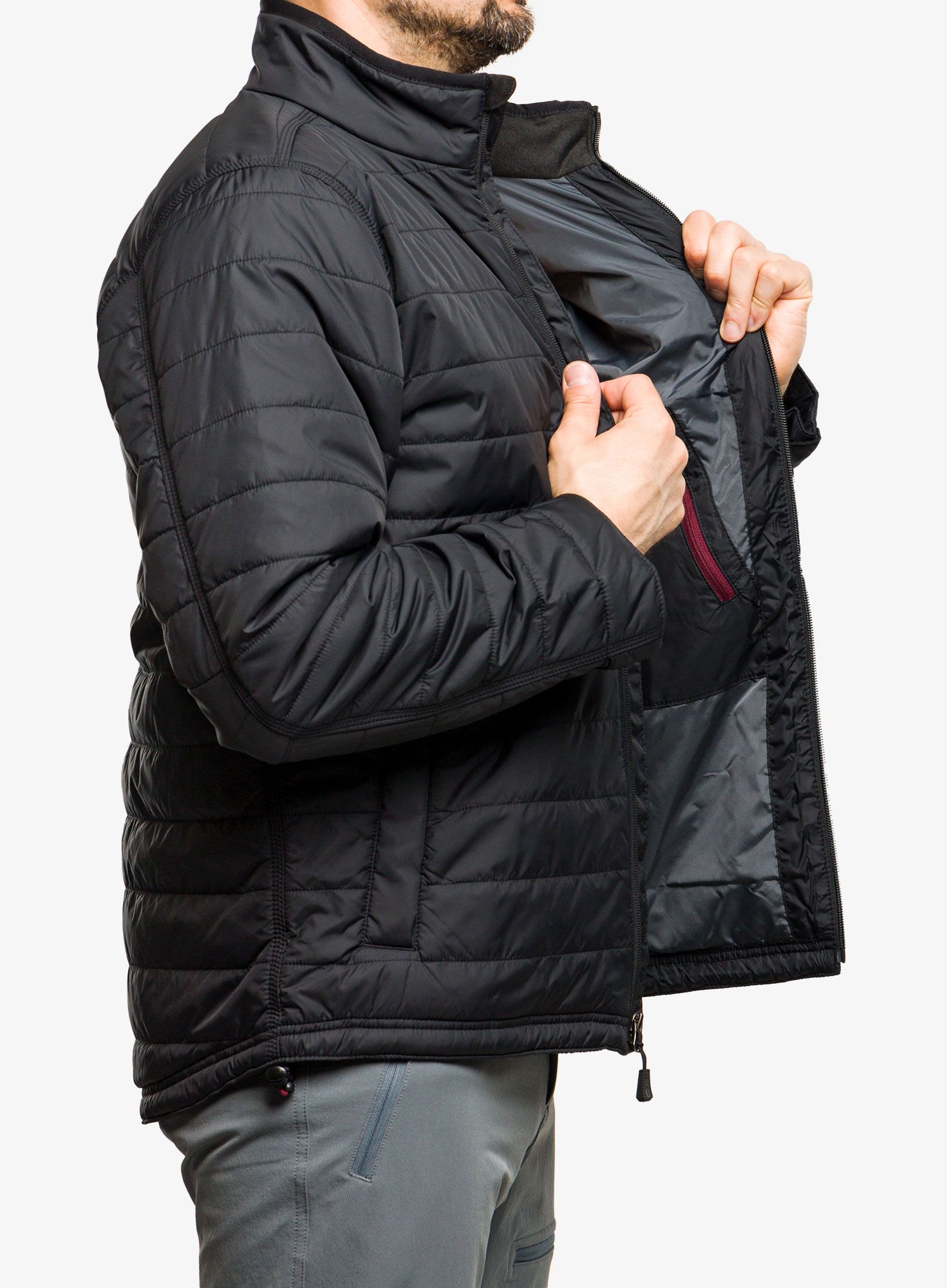 Zateplená bunda Carhartt Gilliam Jacket - black