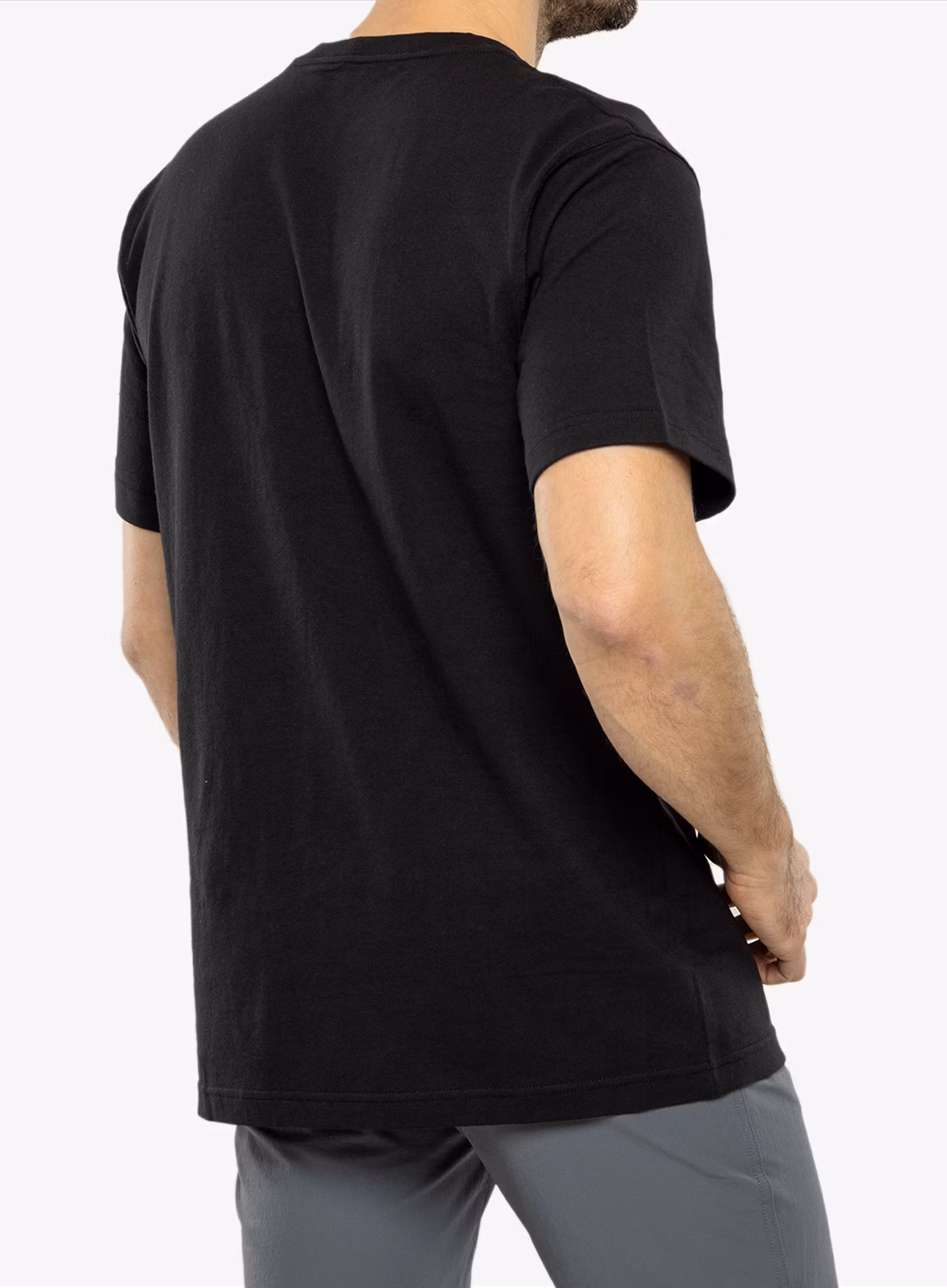 Pánské tričko Carhartt K87 Pocket S/S T-Shirt - black