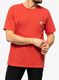 Pánské tričko Carhartt K87 Pocket S/S T-Shirt - fire red heather