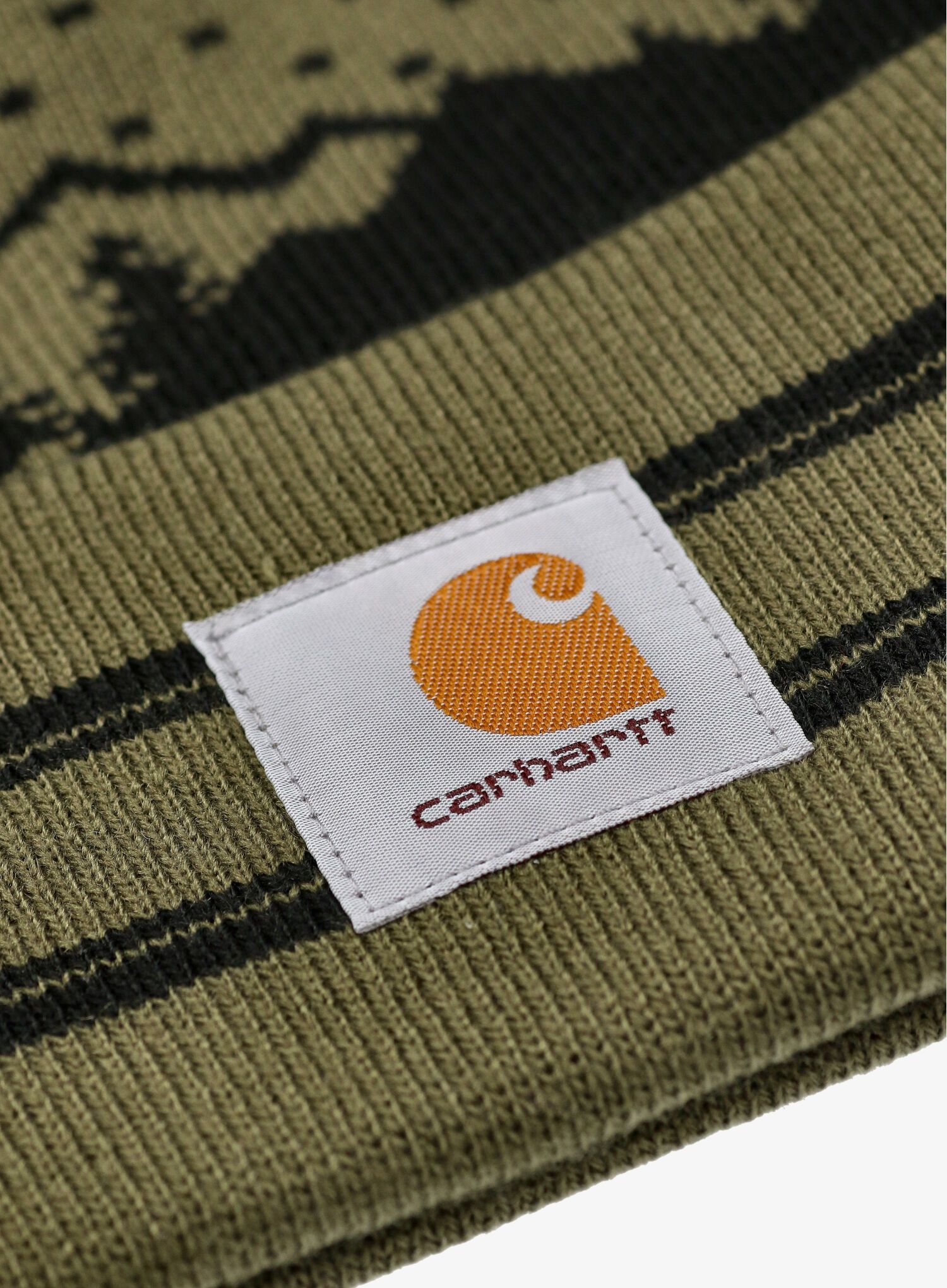 Zimní čepice Carhartt Knit Holiday Beanie - basil