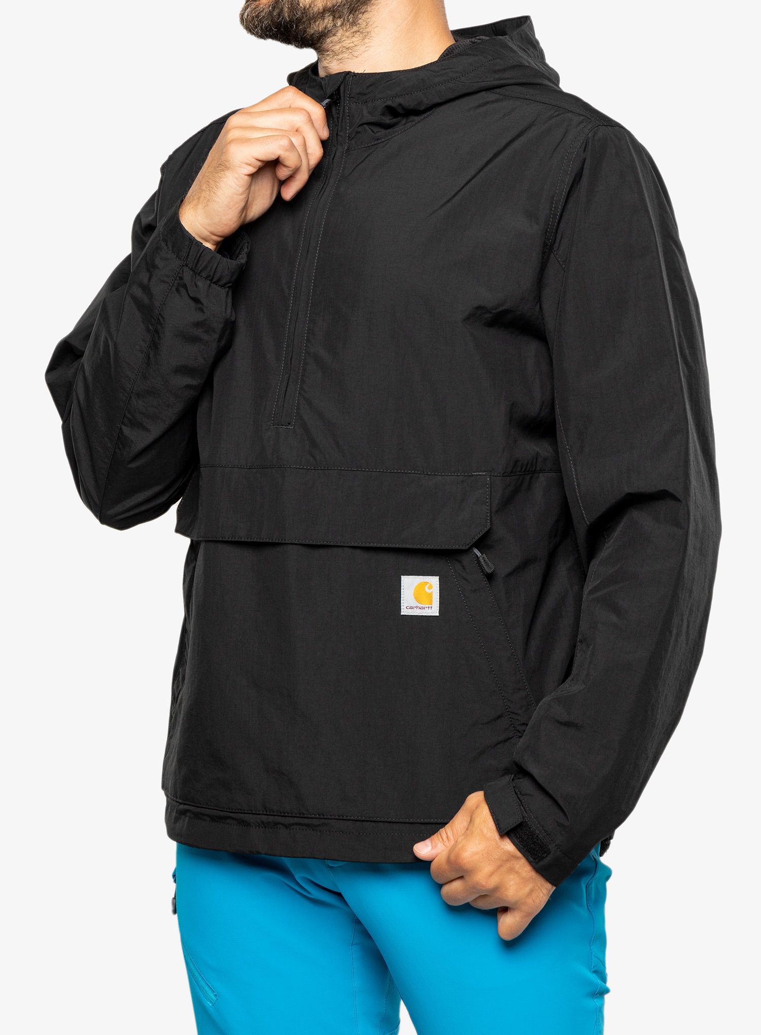 Větrovka Carhartt Lightweight Packable Anorak - black