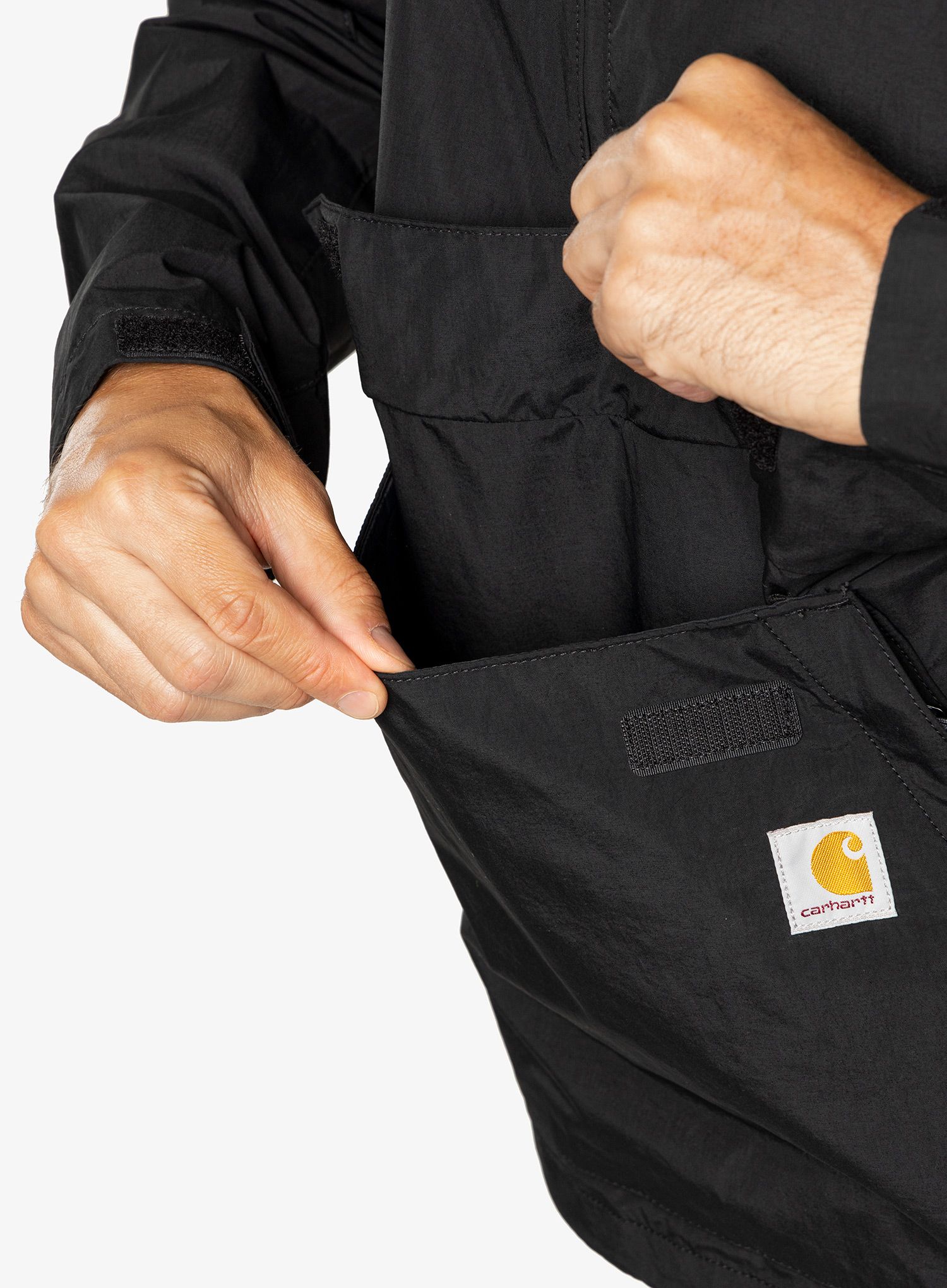 Větrovka Carhartt Lightweight Packable Anorak - black