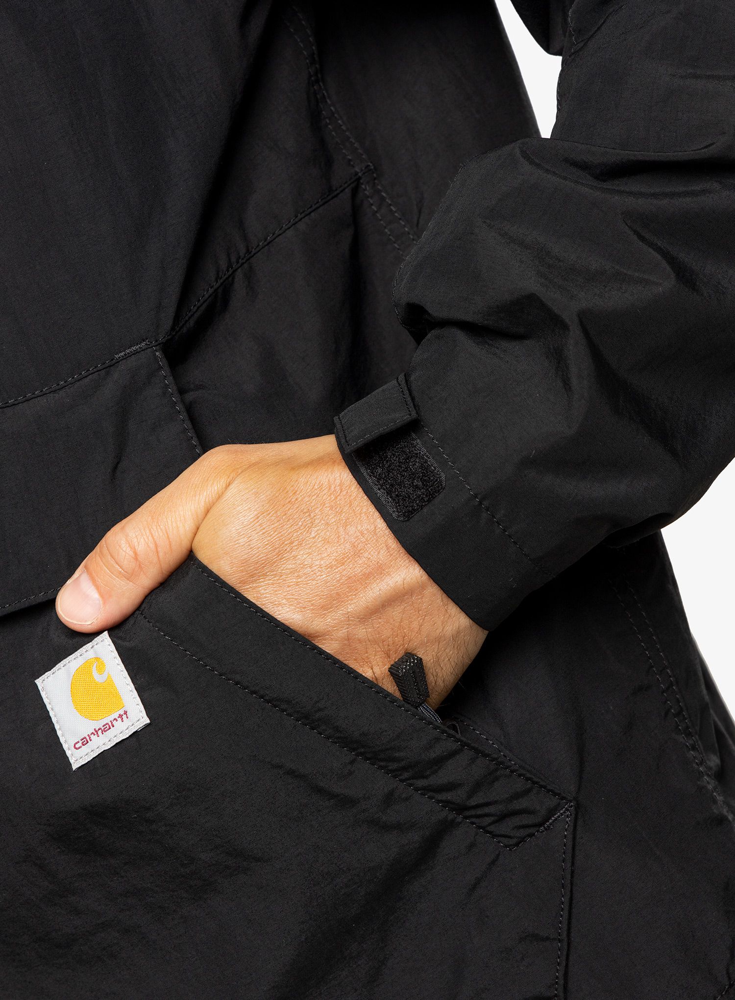 Větrovka Carhartt Lightweight Packable Anorak - black