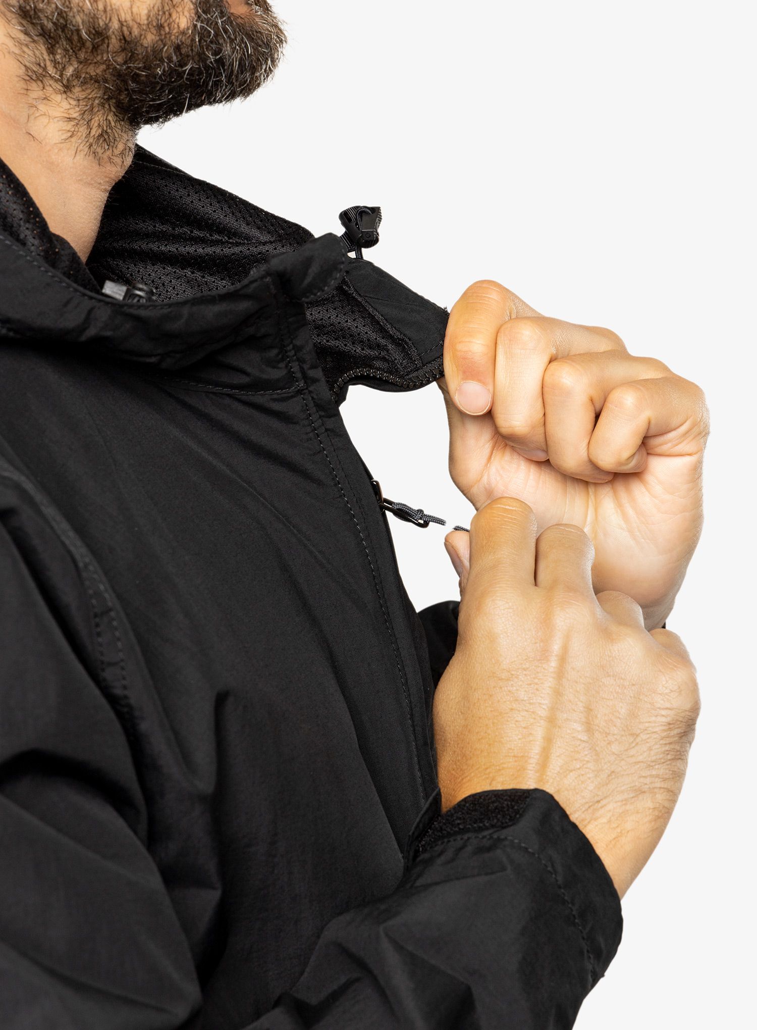 Větrovka Carhartt Lightweight Packable Anorak - black