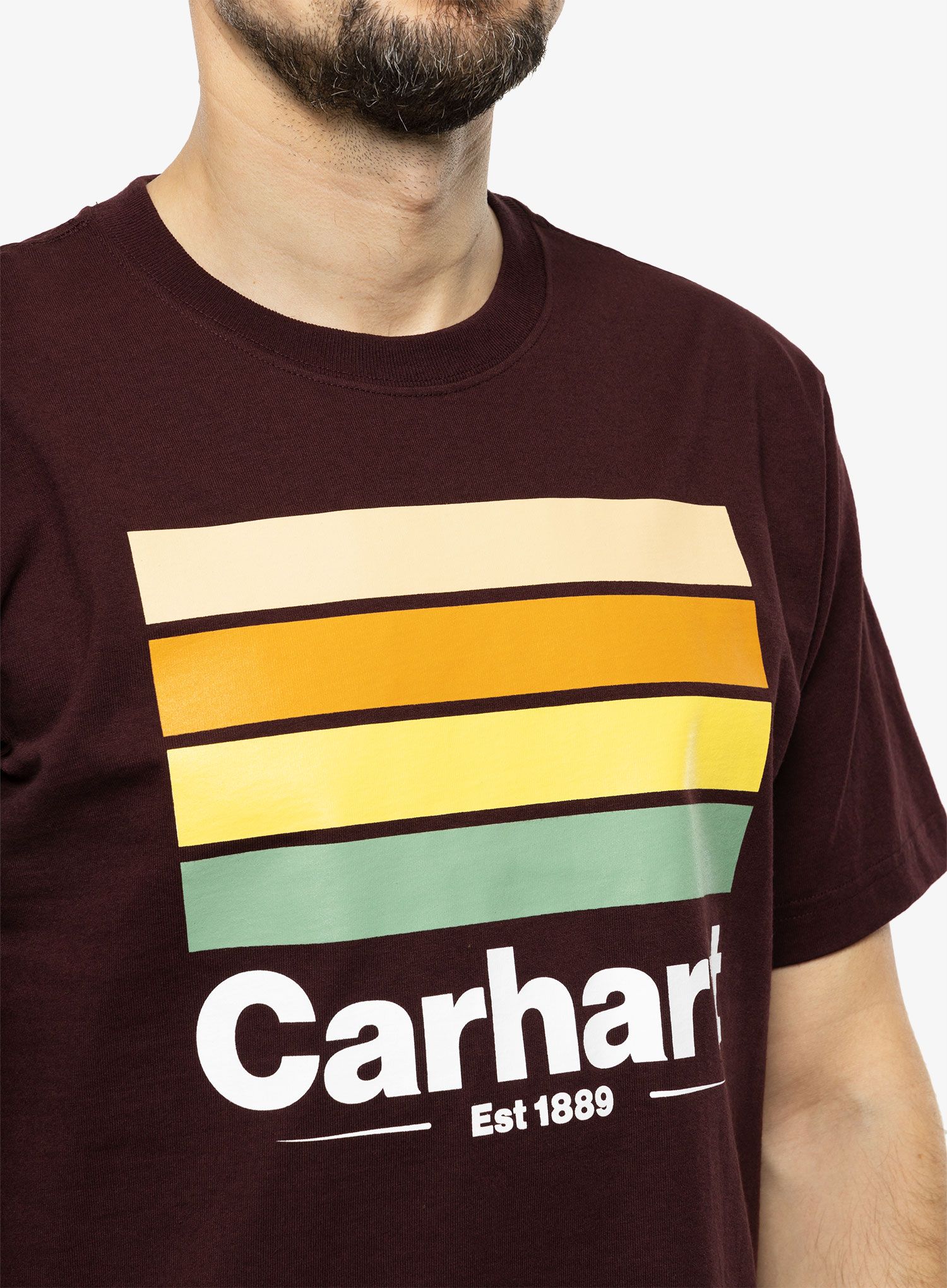 Pánské tričko Carhartt Line Graphic S/S T-Shirt - port