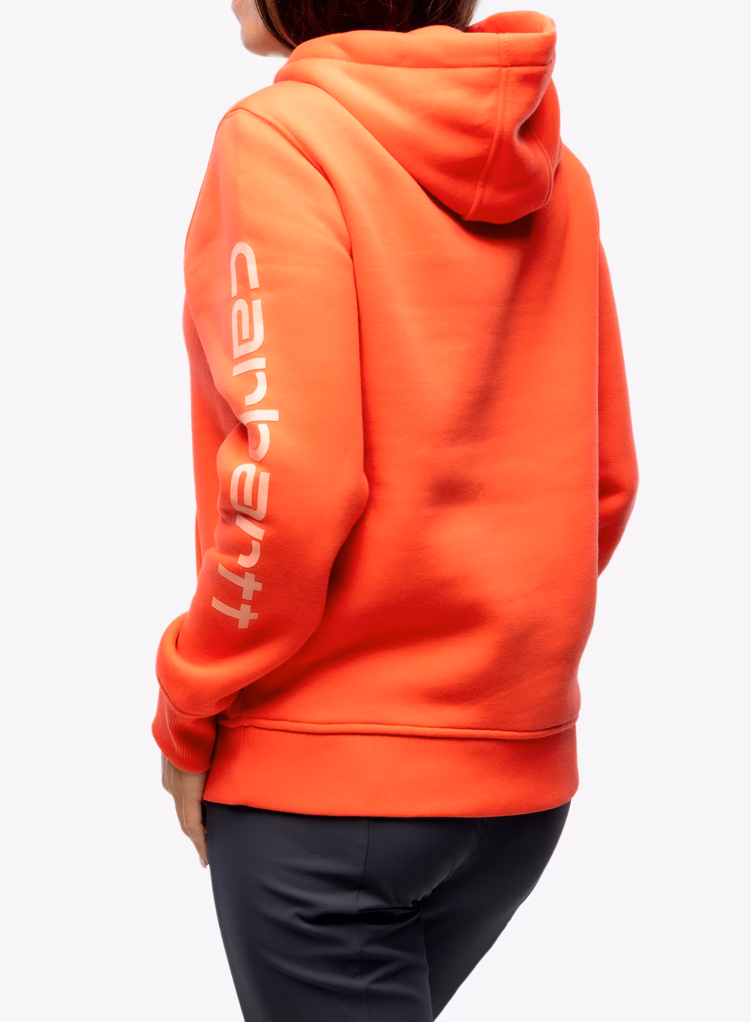 Dámská mikina Carhartt Logo Sleeve Graphic Sweatshirt - bittersweet