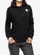 Dámská mikina s kapucí Carhartt Logo Sleeve Graphic Sweatshirt - black