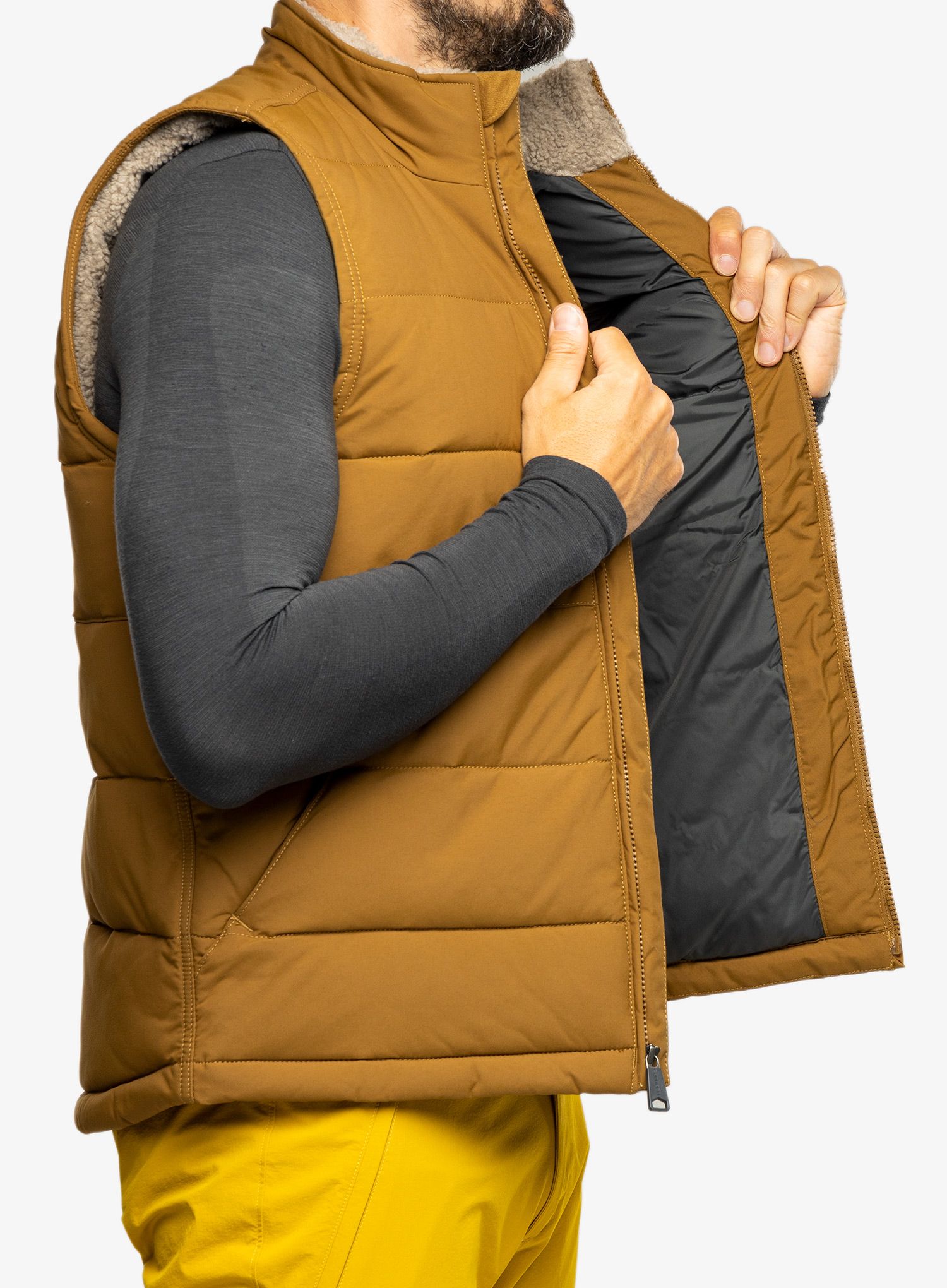 Zateplená vesta Carhartt Loose Fit Montana Insulated Vest - oak brown