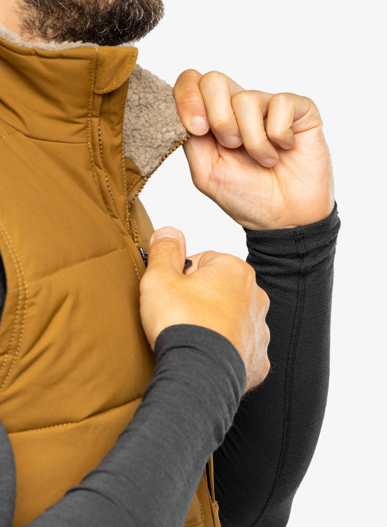 Zateplená vesta Carhartt Loose Fit Montana Insulated Vest - oak brown