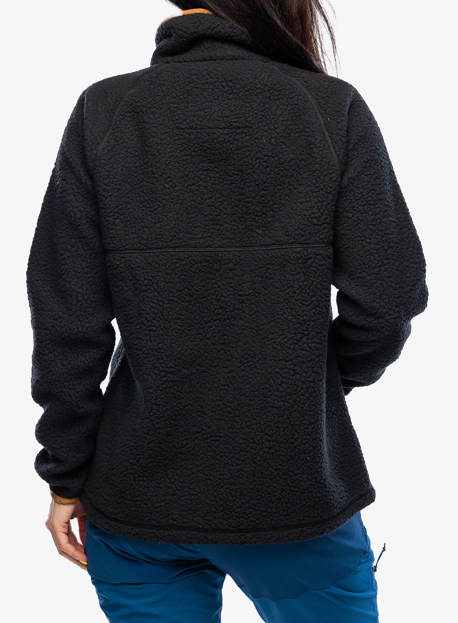 Fleecová mikina dámská Carhartt Relaxed Fit Fleece Pullover - black