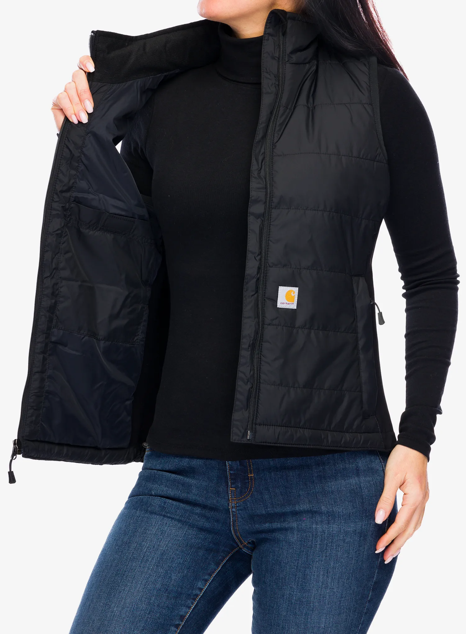 Vesta dámská Carhartt Relaxed Fit Lightweight Insulated Vest - black