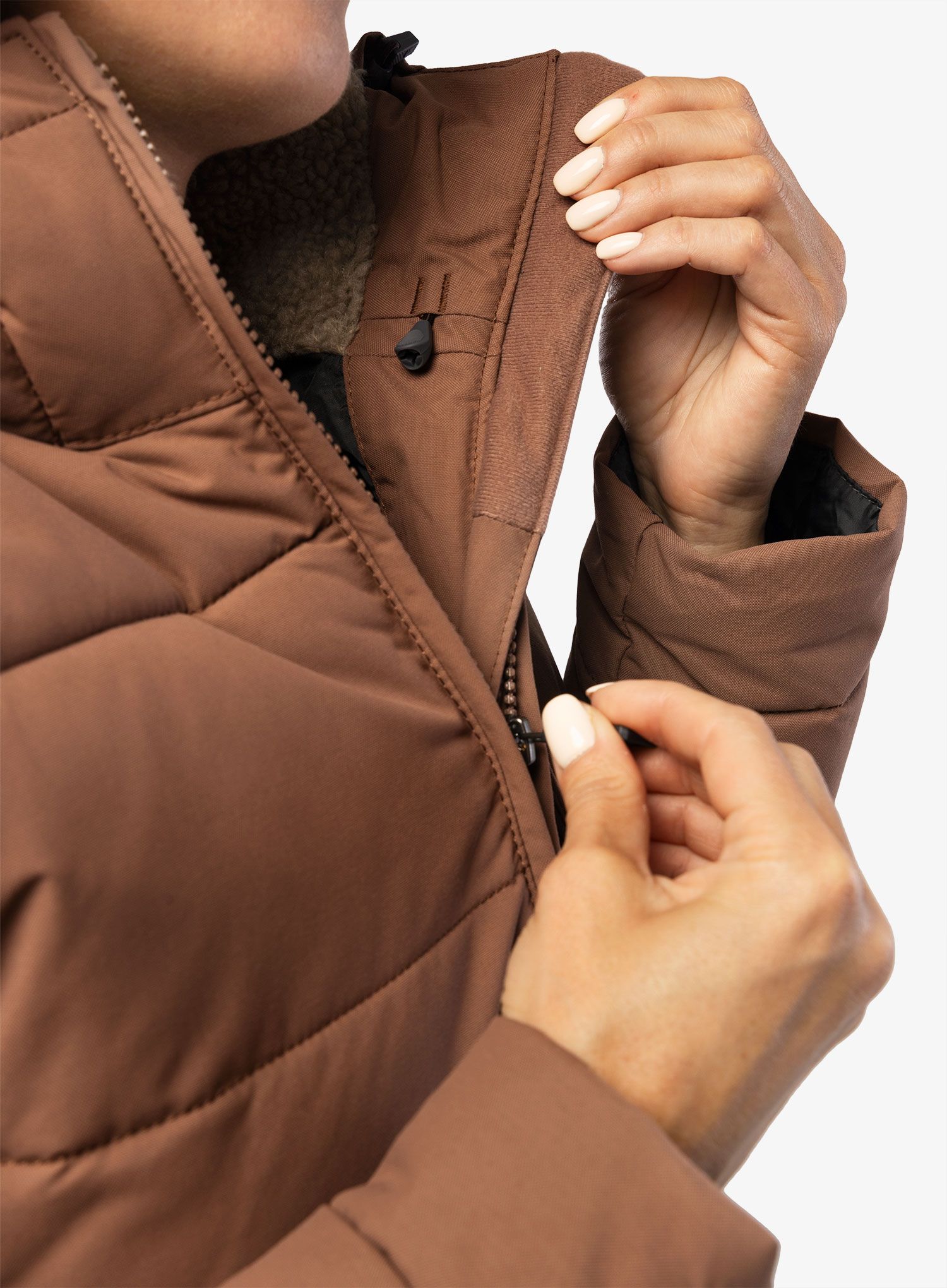 Zateplená bunda dámská Carhartt Relaxed Fit Montana Insulated Jacket - nutmeg