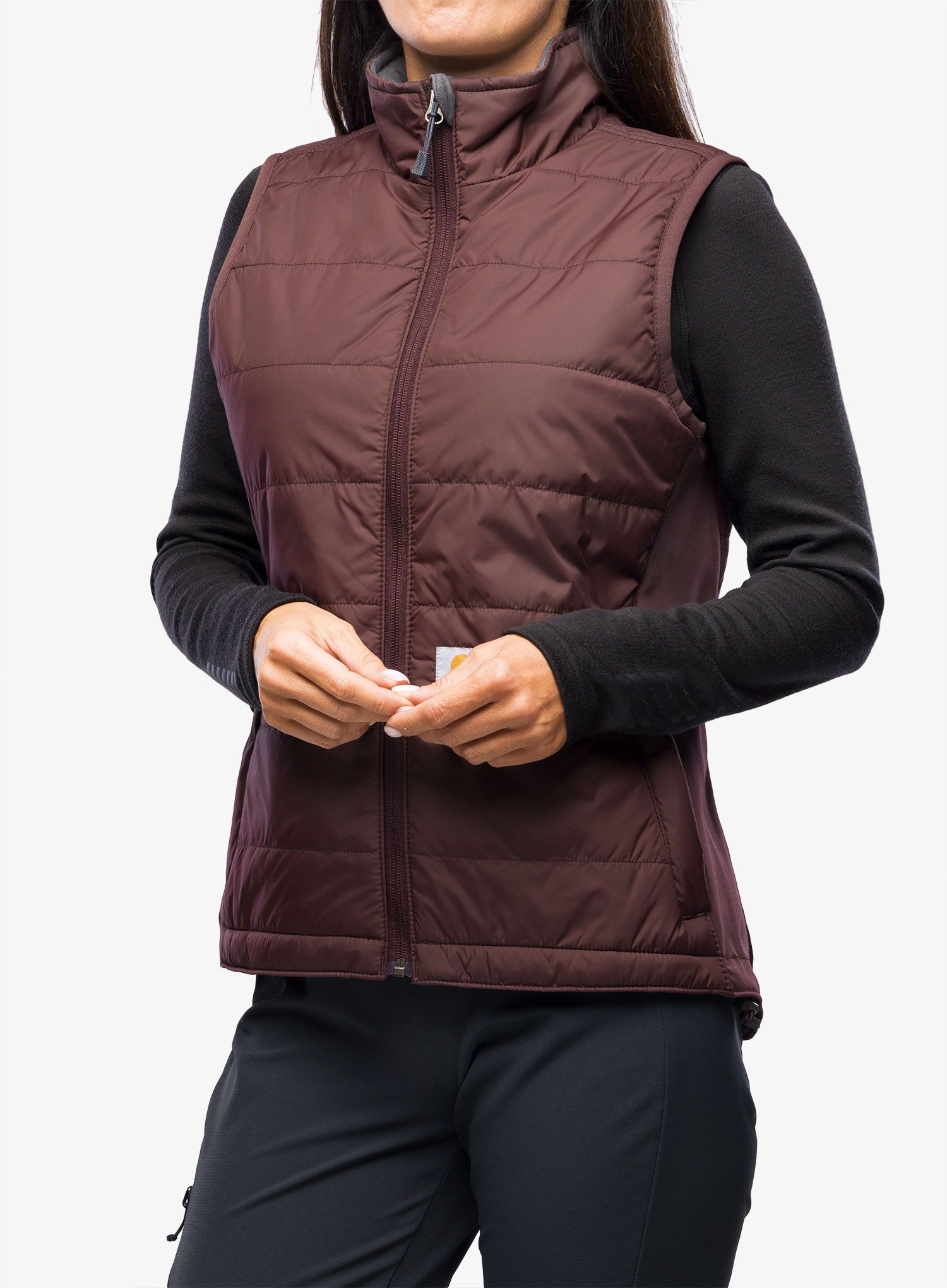 Vesta dámská Carhartt Relaxed Fit Lightweight Insulated Vest  - blackberry