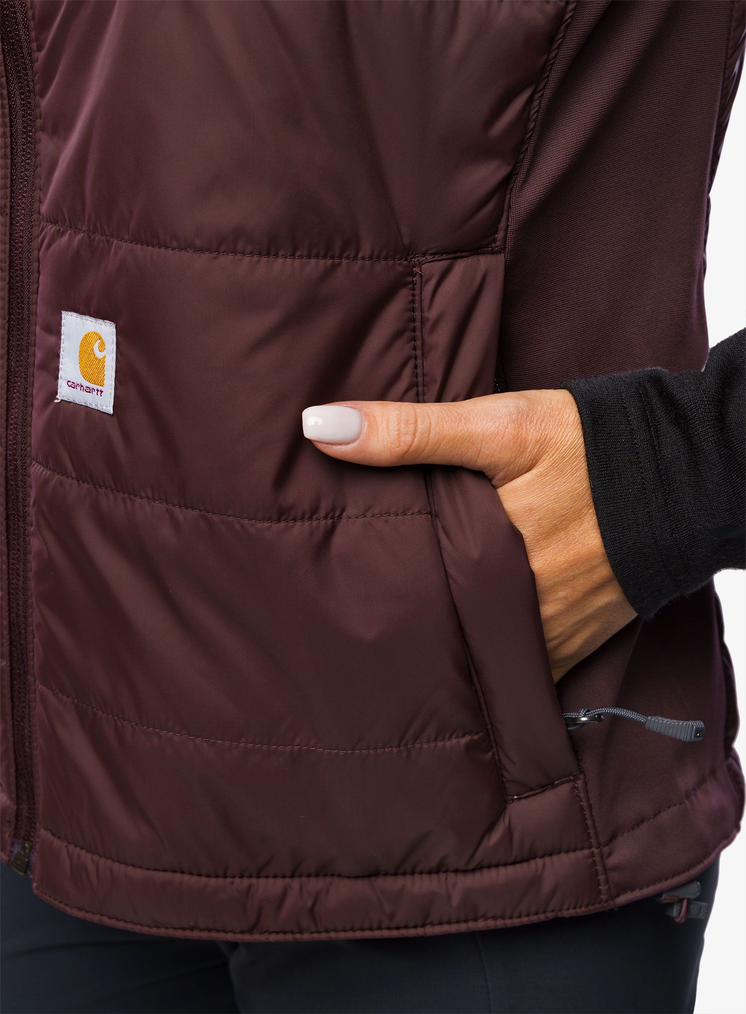 Vesta dámská Carhartt Relaxed Fit Lightweight Insulated Vest  - blackberry