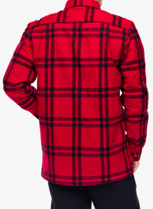 Košile Carhartt Roane Hooded Shirt Jac - crabapple