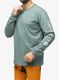 Mikina bez kapuce Carhartt Sleeve Logo T-Shirt L/S - sea pine heather
