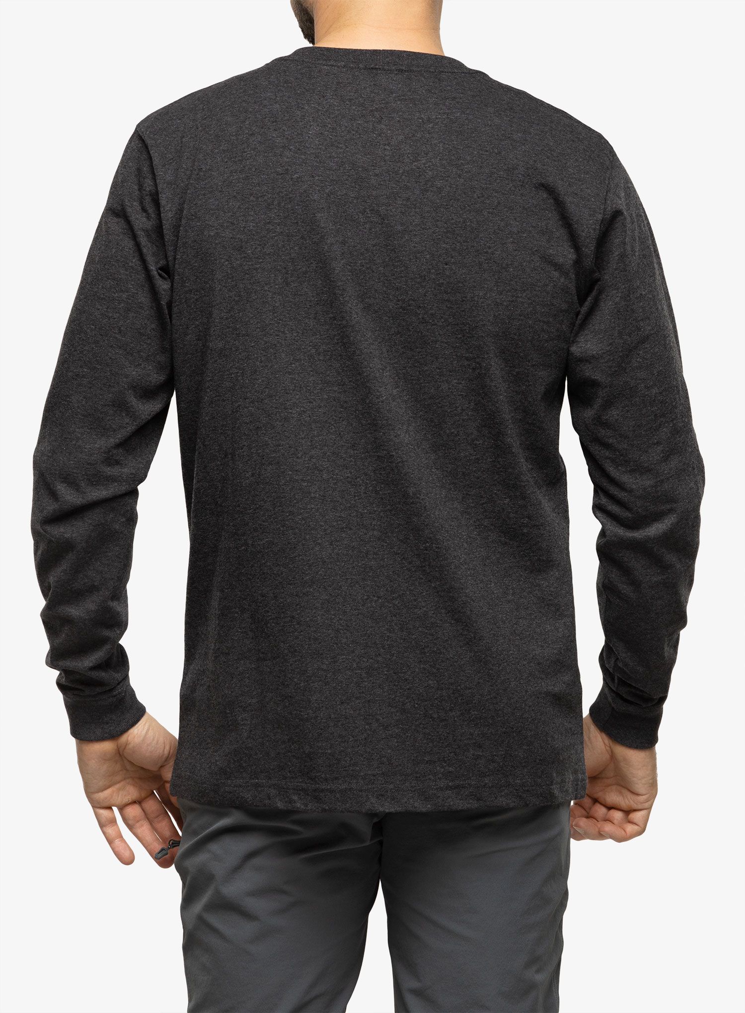 Tričko s dlouhým rukávem Carhartt Sleeve Logo T-Shirt L/S - carbon heather