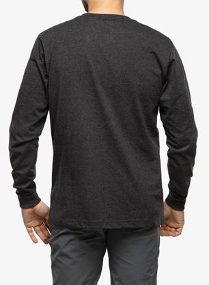 Tričko s dlouhým rukávem Carhartt Sleeve Logo T-Shirt L/S - carbon heather