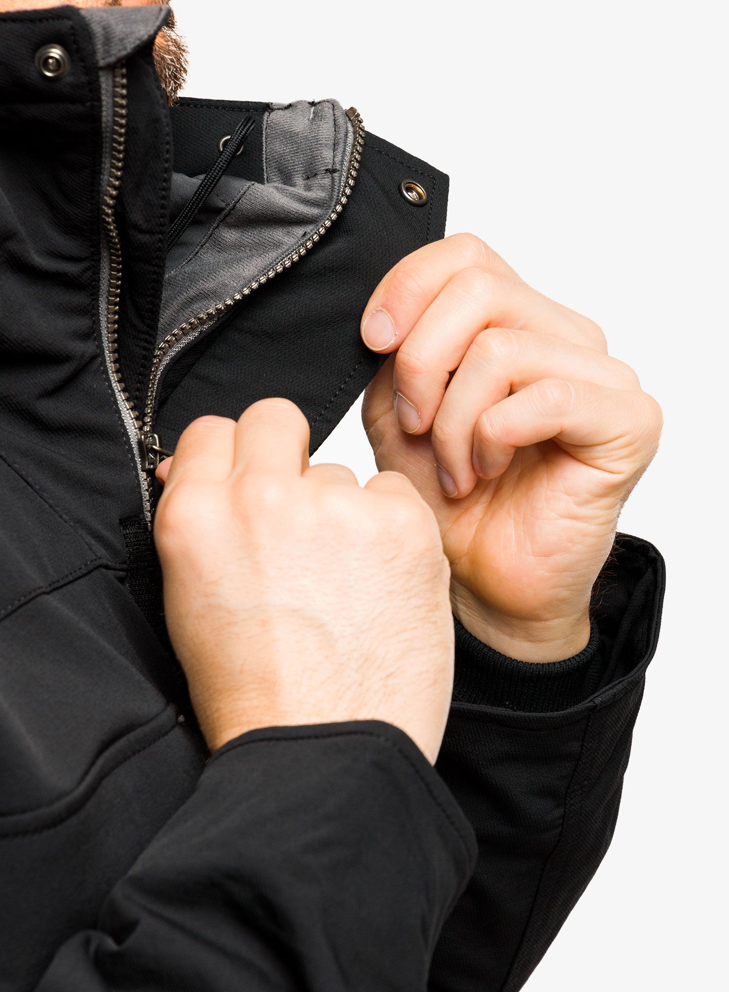 Zateplená bunda Carhartt Super Dux Bonded Chore Coat - black