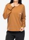 Dámské tričko s dlouhým rukávem Cartartt Lightweight L/S Pocket T-Shirt - carhartt brown