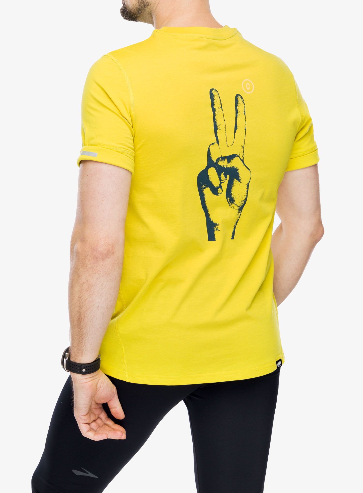 Bavlněné tričko Ciele NSBTShirt - Peace Please - llyndigo