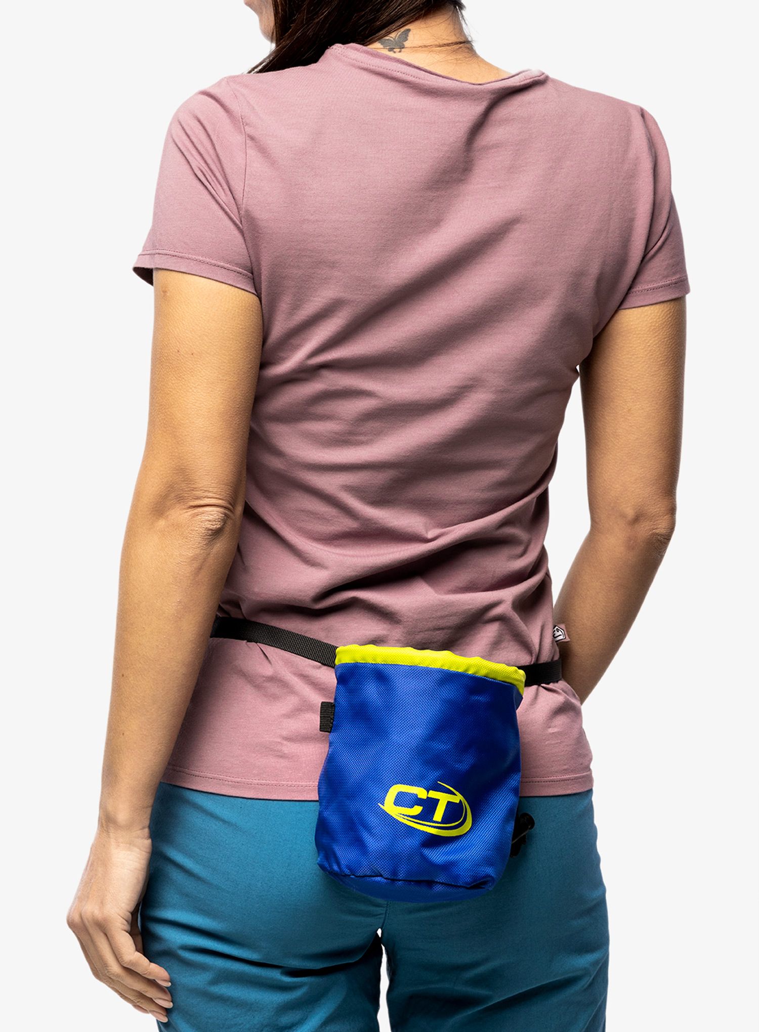 Pytlík na magnézium Climbing Technology/SKYLOTEC Cylinder - blue/yellow