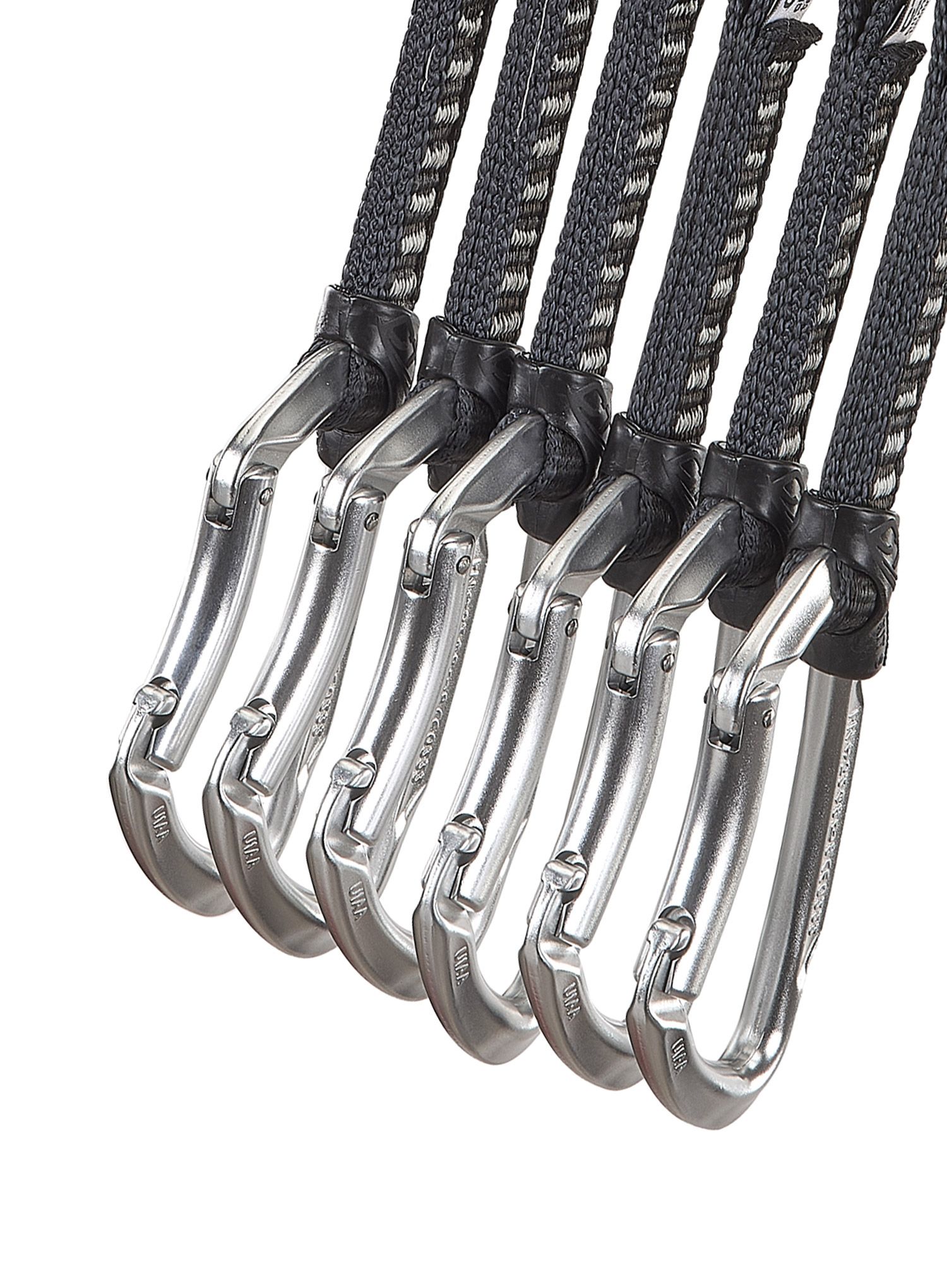 Lezecké expresky Climbing Technology/SKYLOTEC Lime Set UL 12 cm 6-Pack - silver