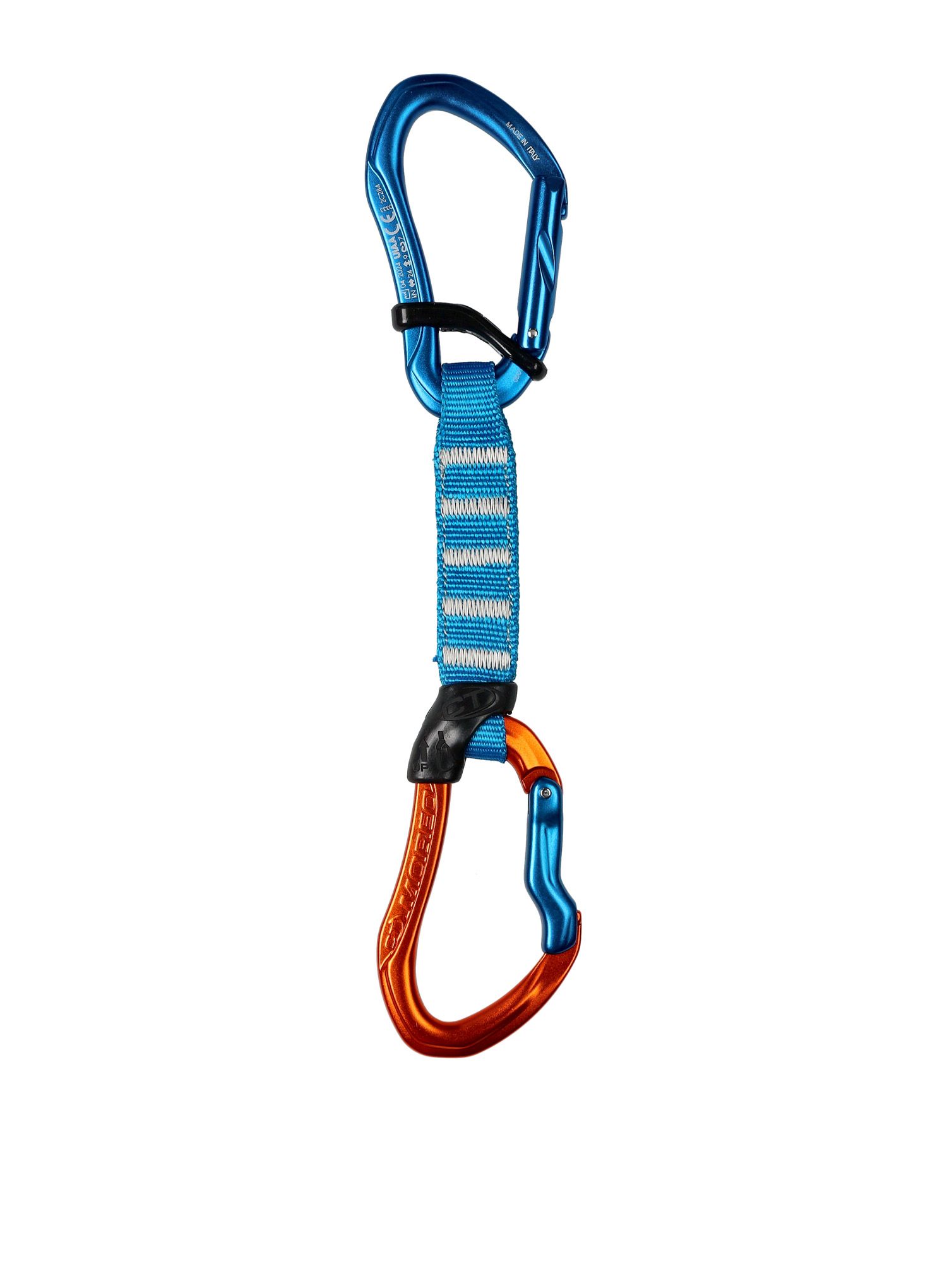 Lezecké expresky Climbing Technology/SKYLOTEC Morfo Set UL Pro 12 cm 6-Pack - blue/orange