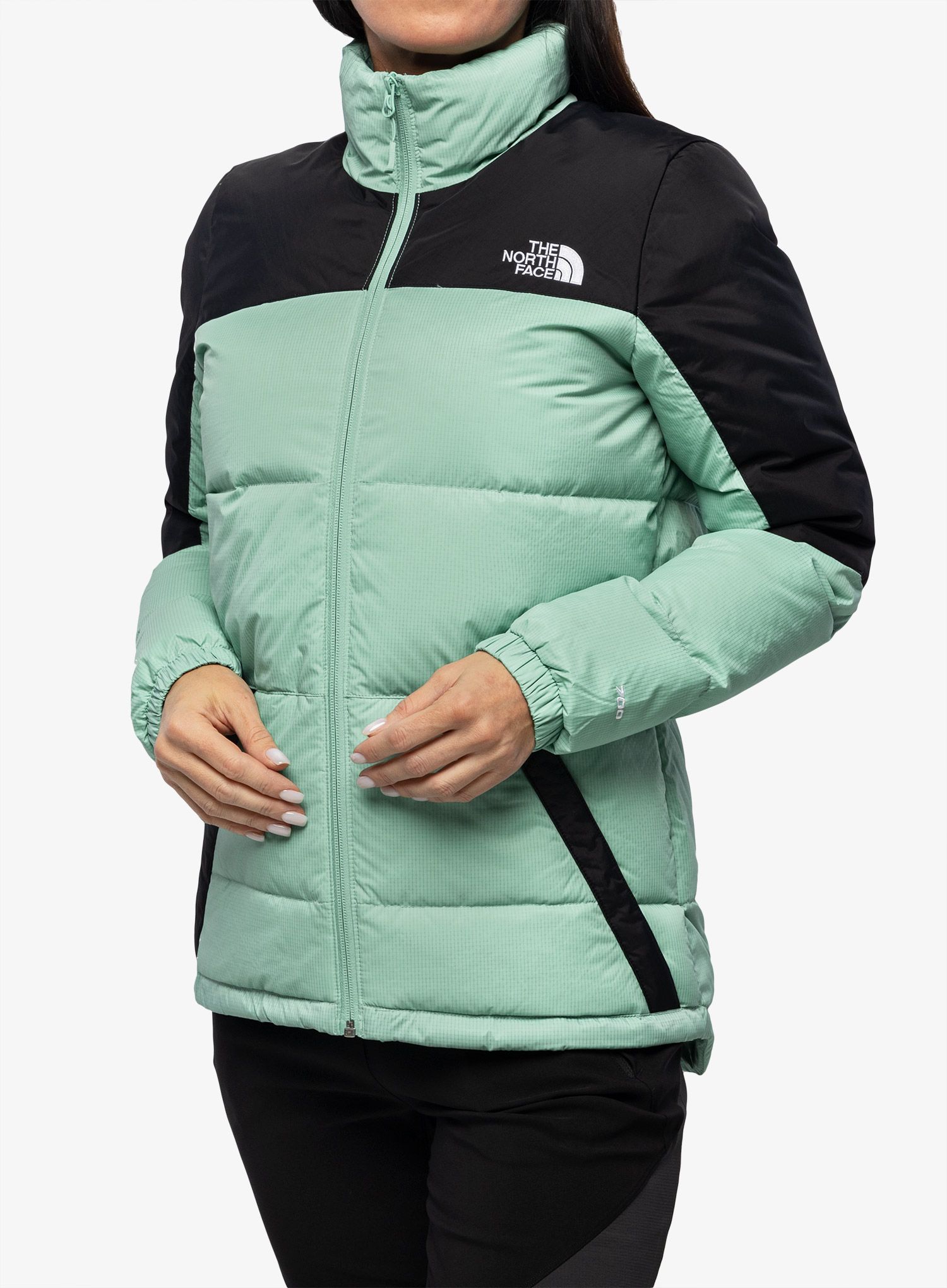 Dámská péřová bunda The North Face Diablo Down Jacket -  wasabi/black