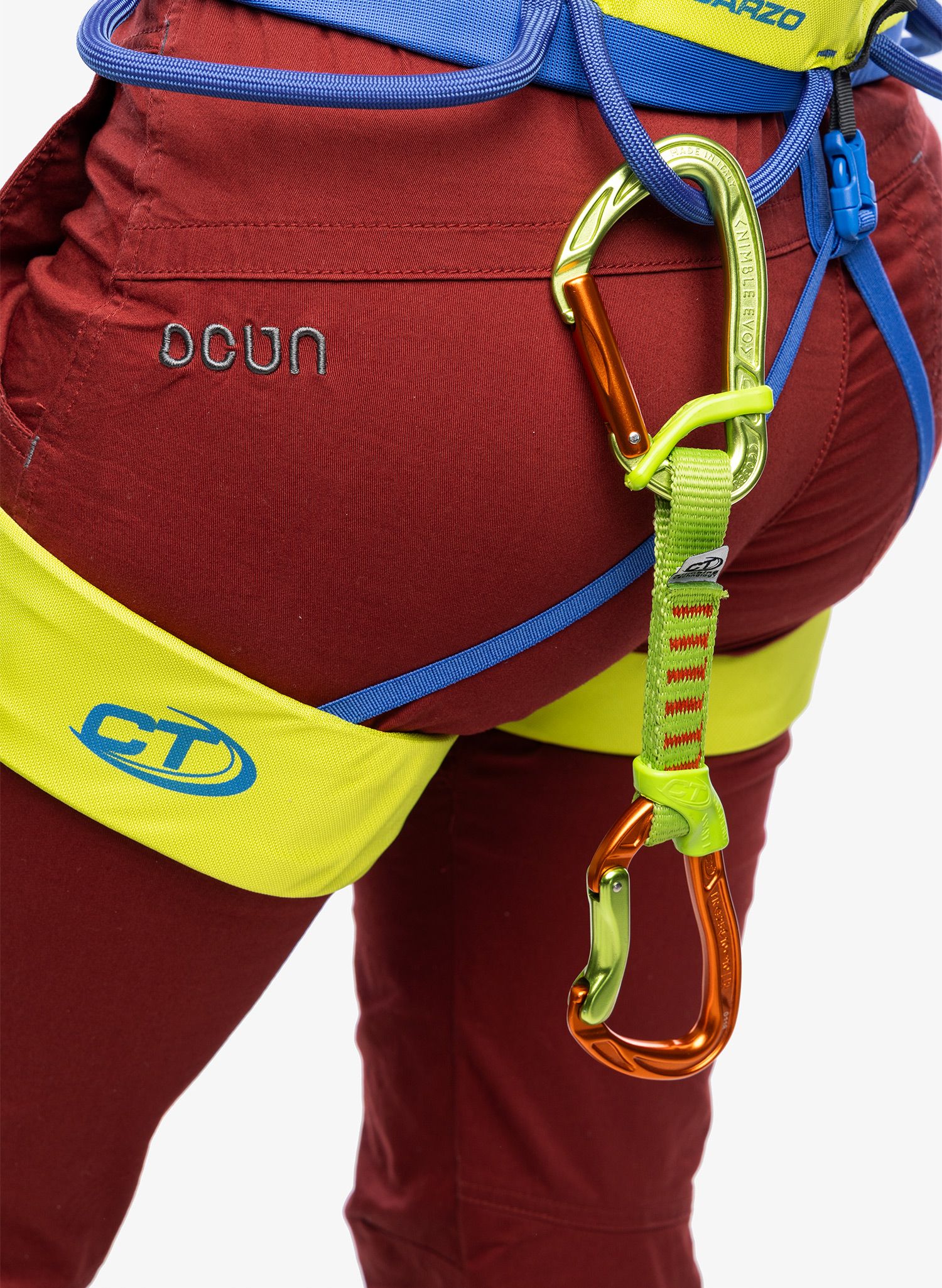 Sedák Climbing Technology/SKYLOTEC Quarzo - green/blue