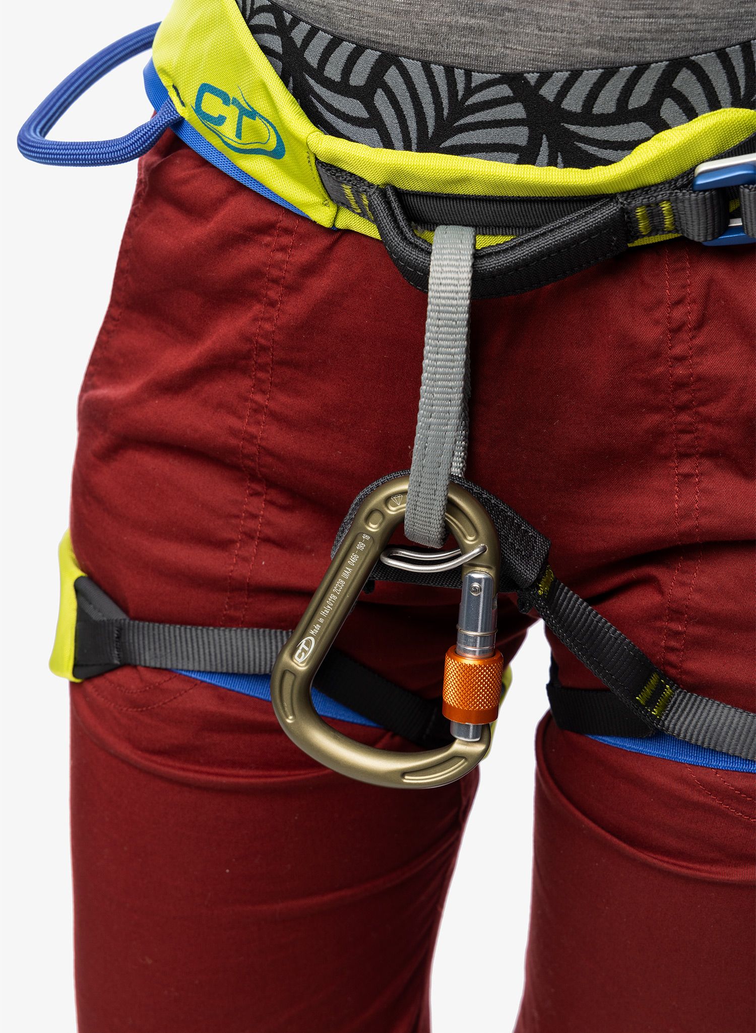 Sedák Climbing Technology/SKYLOTEC Quarzo - green/blue