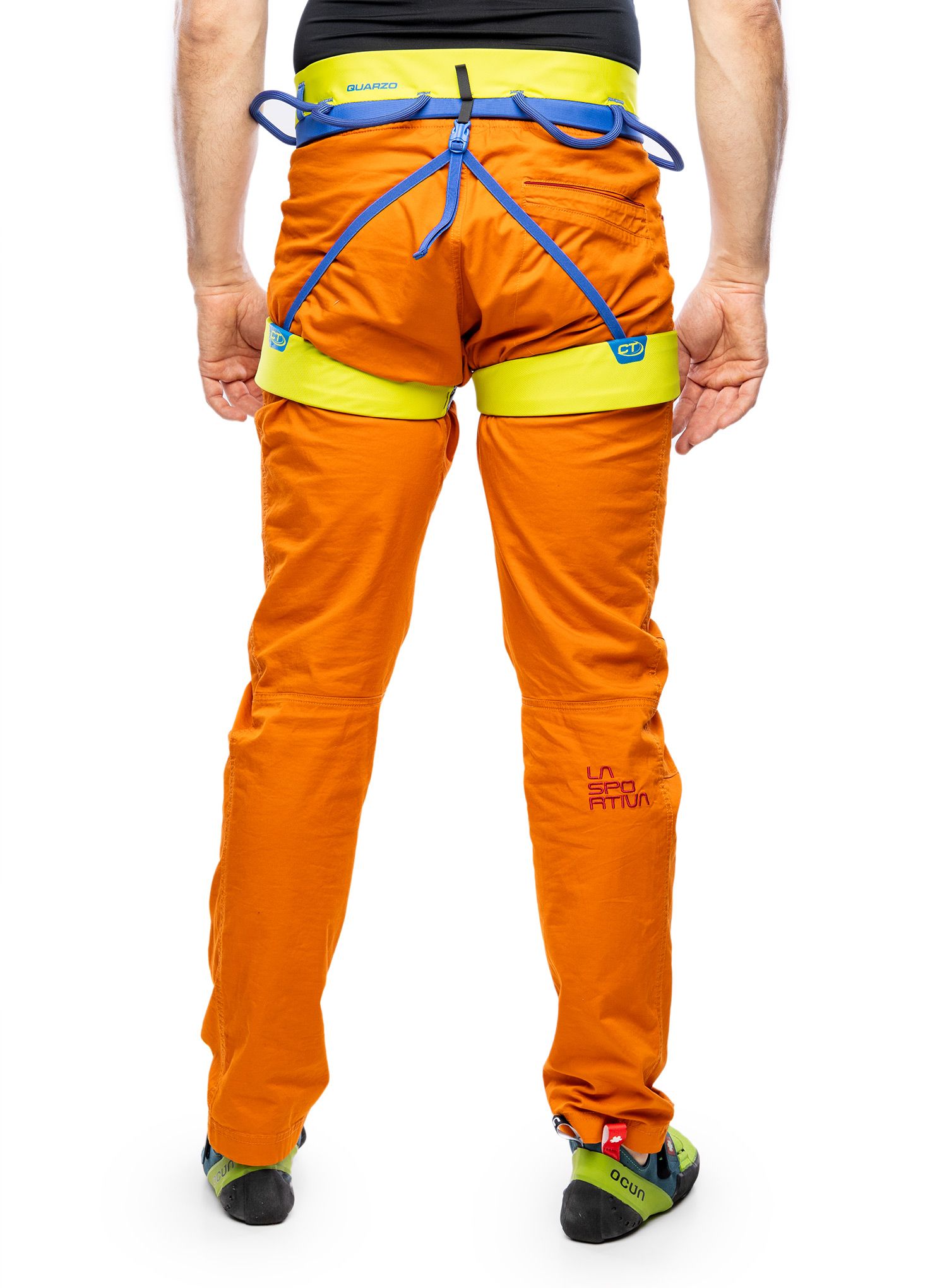 Sedák Climbing Technology/SKYLOTEC Quarzo - green/blue