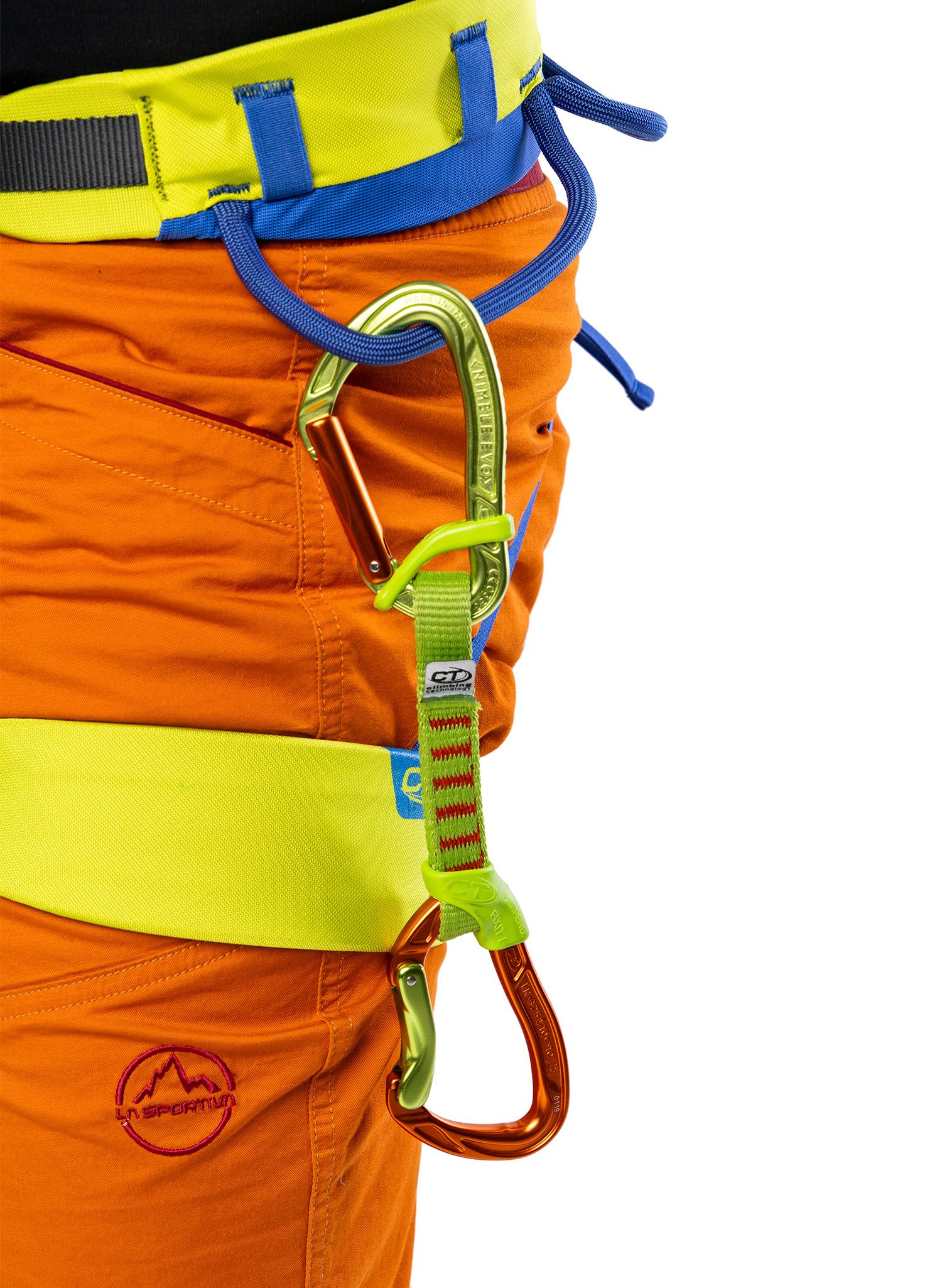 Sedák Climbing Technology/SKYLOTEC Quarzo - green/blue