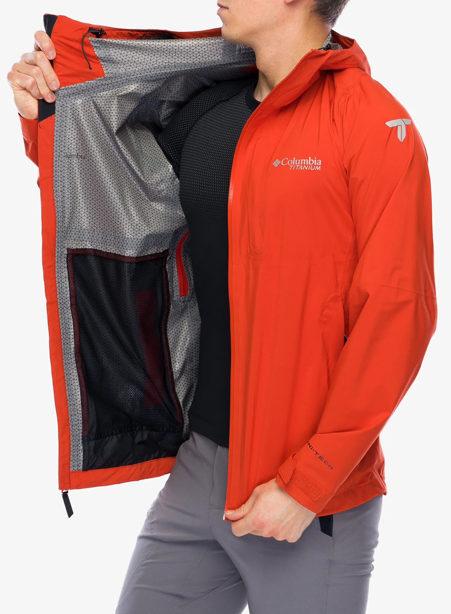 Bunda do deště Columbia Ampli-Dry II Shell - spicy