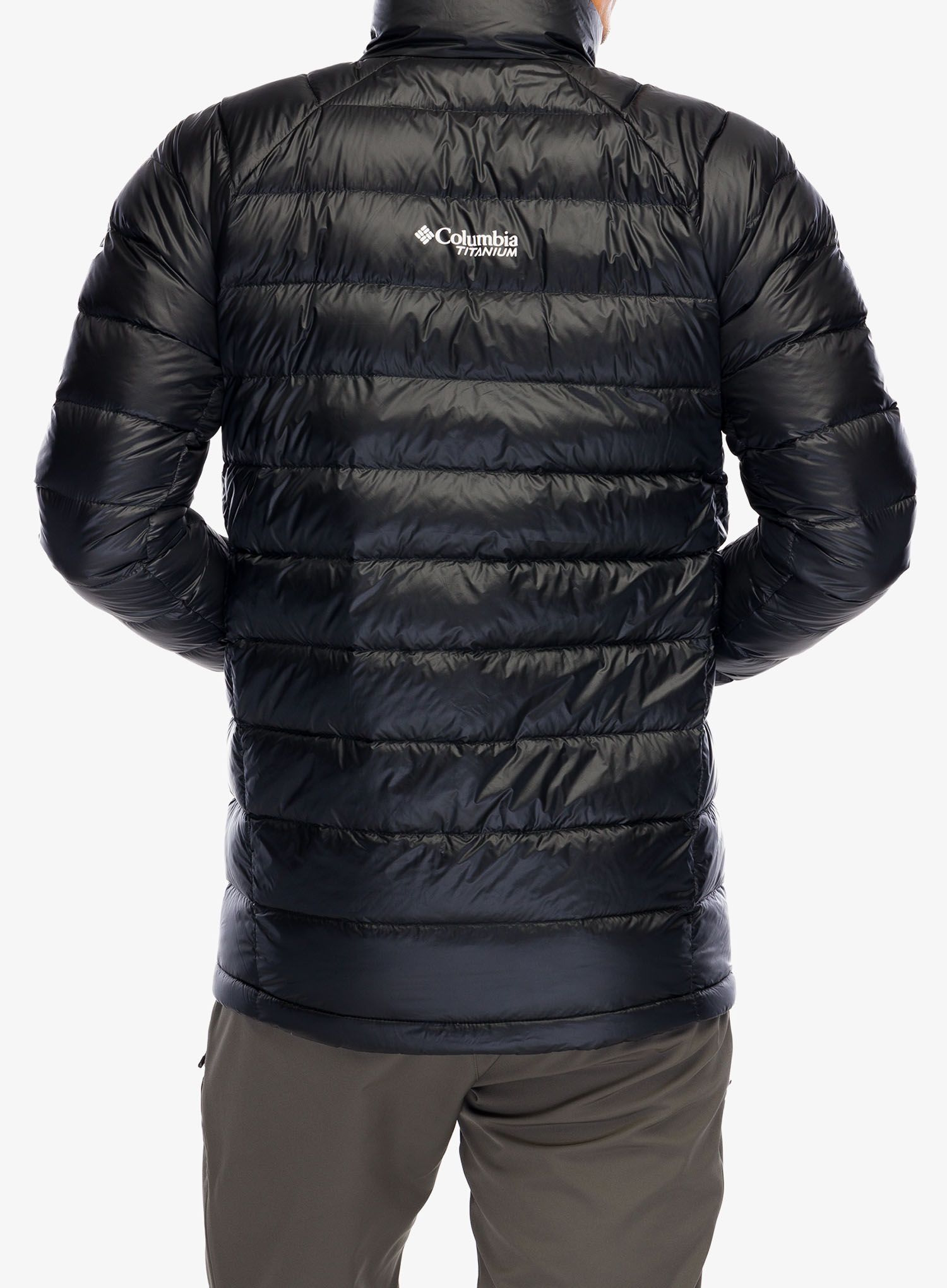 Péřová bunda Columbia Arctic Crest Down Jacket - black