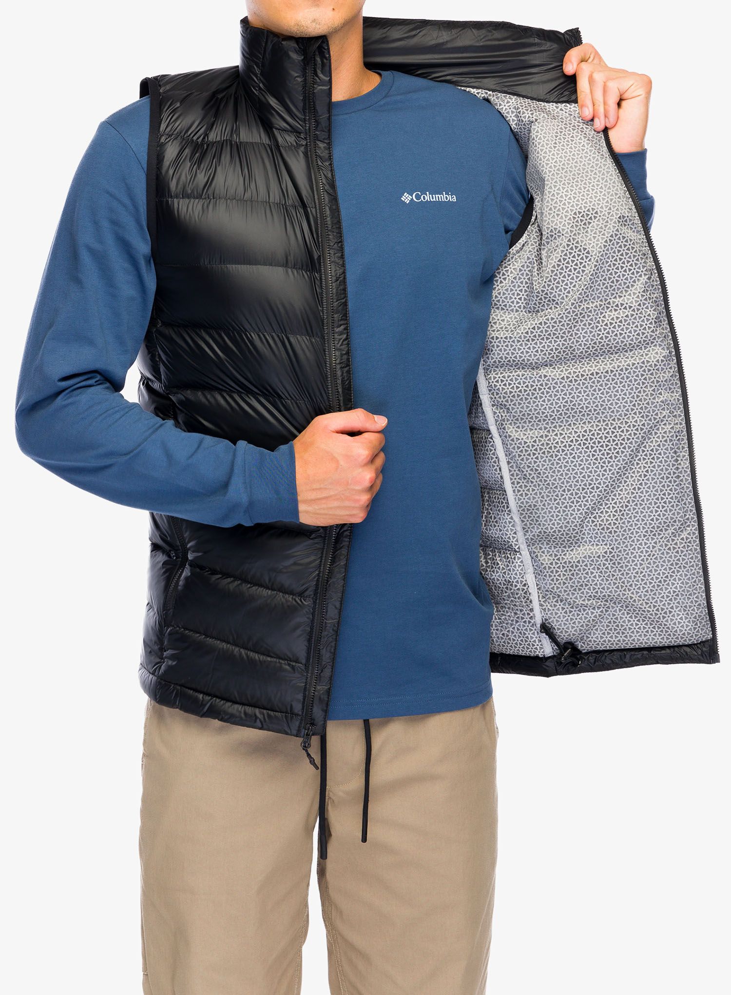 Péřová vesta Columbia Arctic Crest Down Vest - black