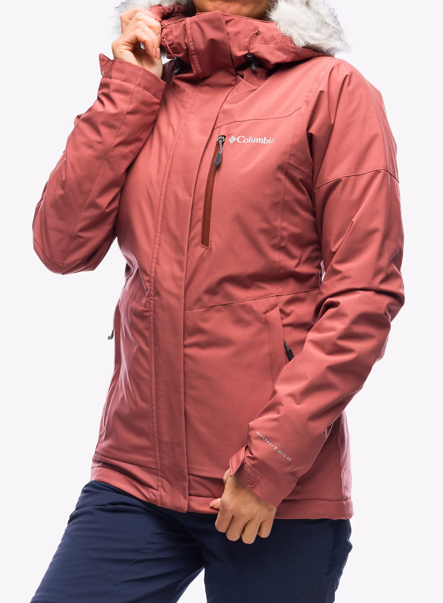 Dámská lyžařská bunda Columbia Ava Alpine Insulated Jacket - beetroot