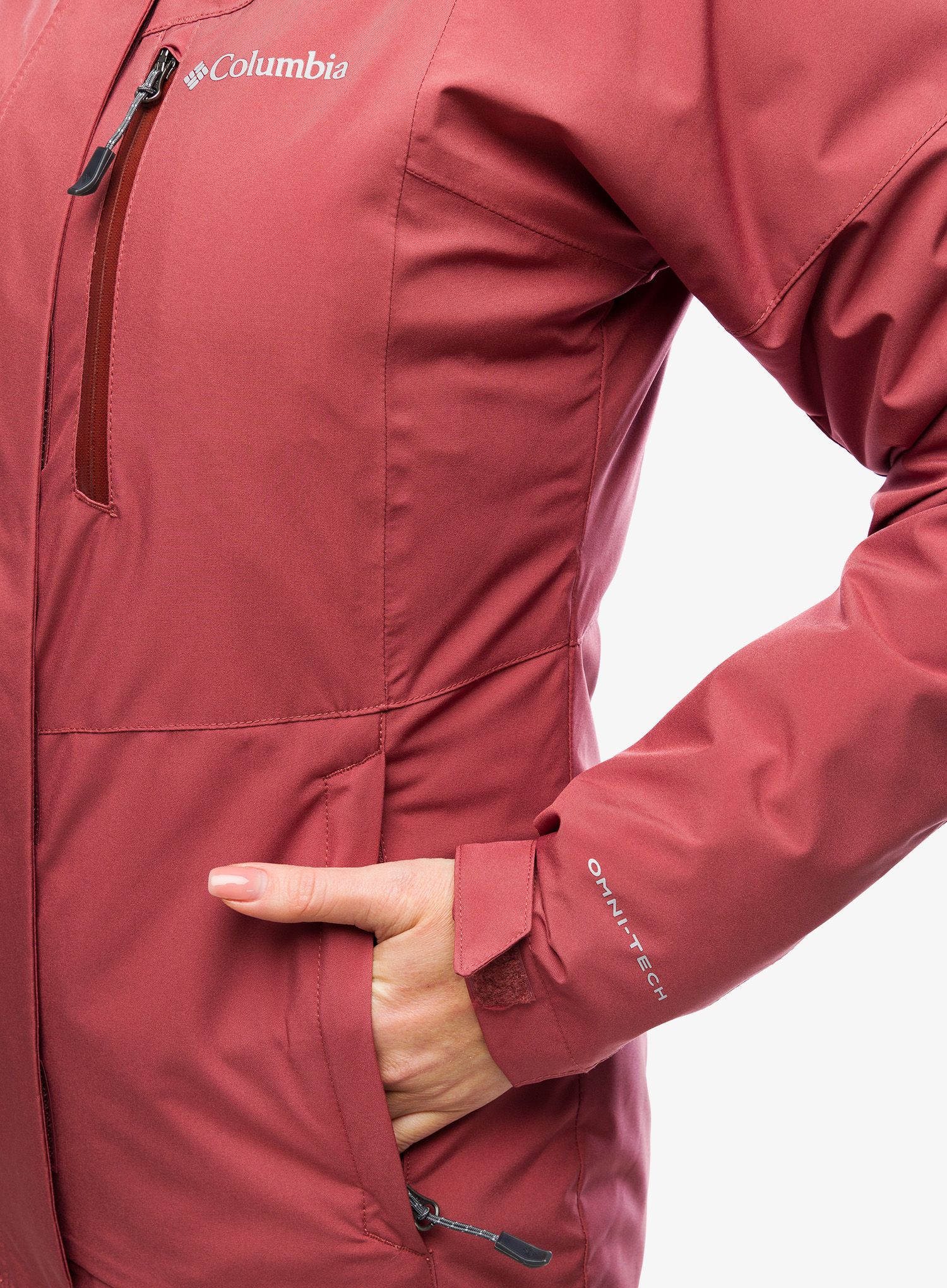 Dámská lyžařská bunda Columbia Ava Alpine Insulated Jacket - beetroot