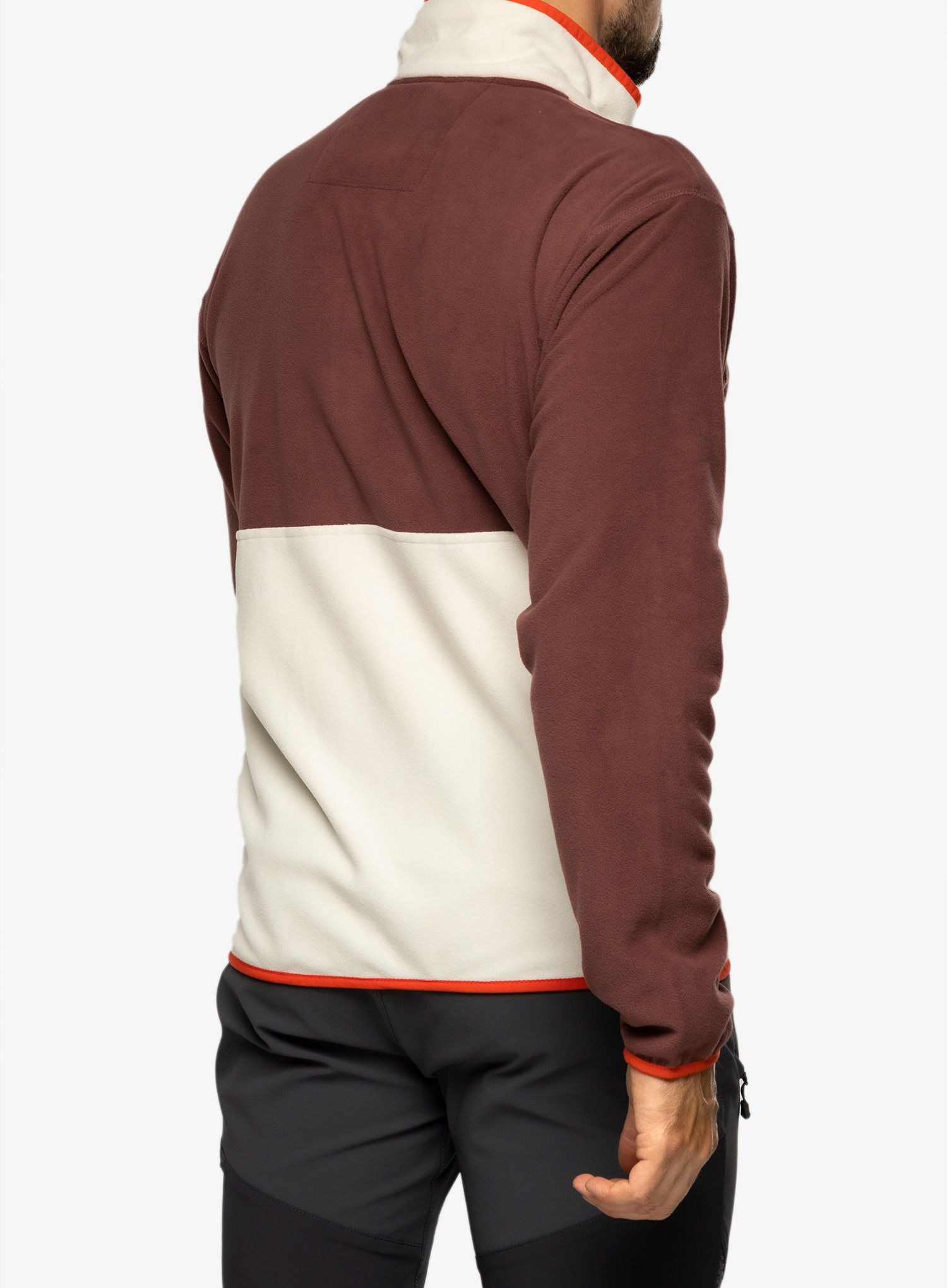 Rozepínací mikina Columbia Back Bowl™ Fleece Lightweight - light raisin/chalk/spicy