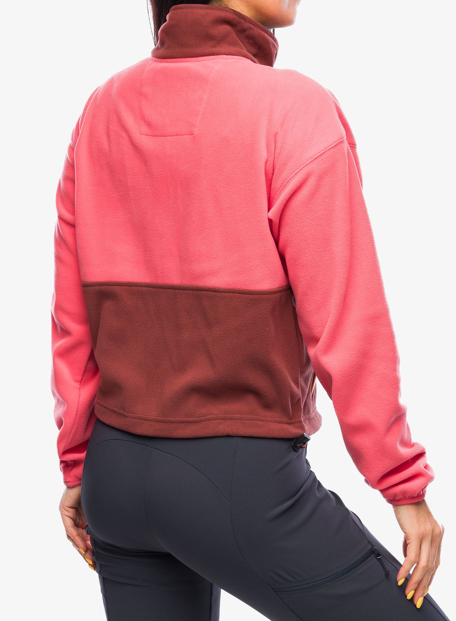 Fleece mikina dámská Columbia Back Bowl Fleece - juicy/spice/sunkissed