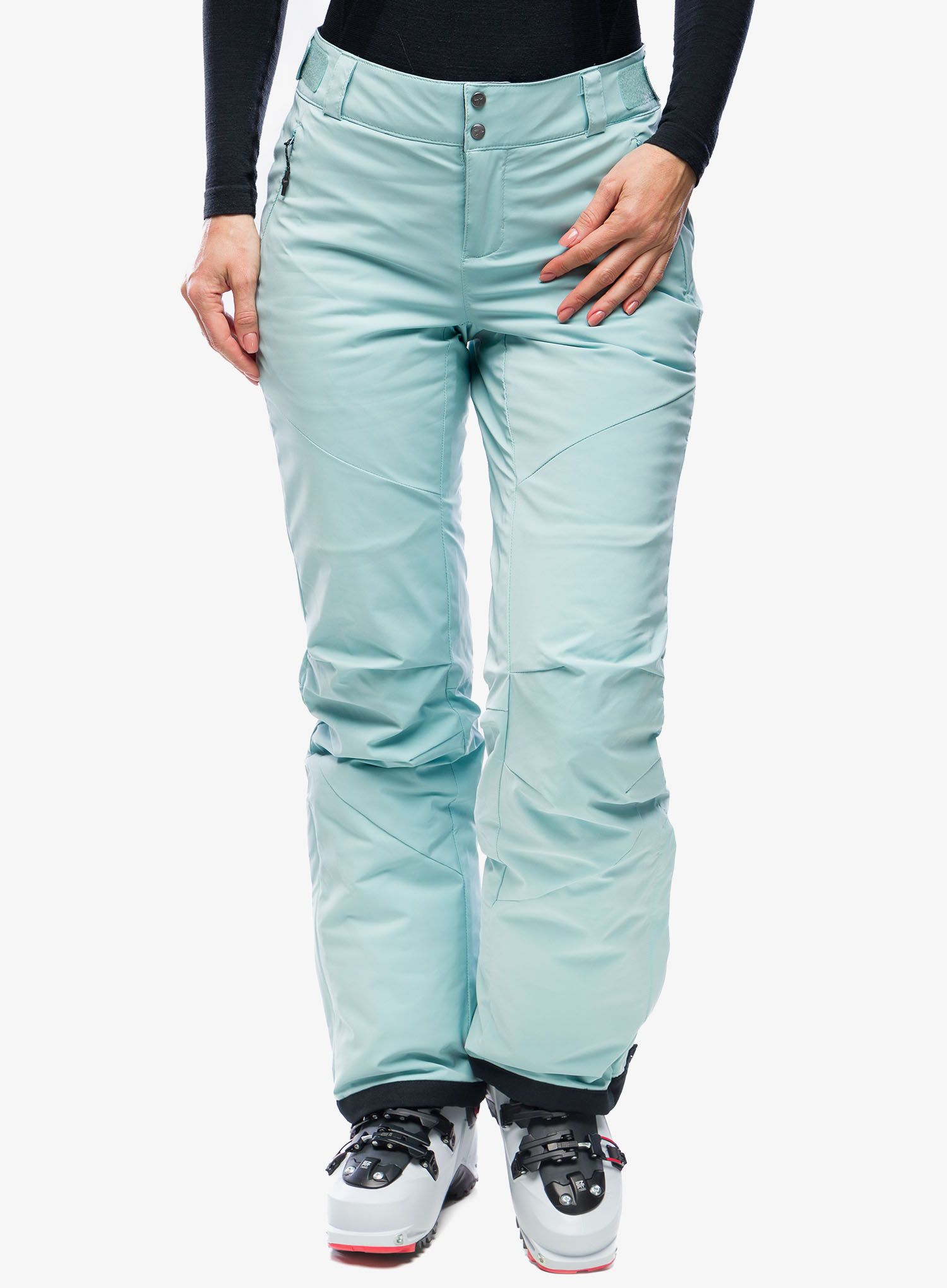 Kalhoty na lyže dámské Columbia Backslope III Insulated Pant - aqua haze