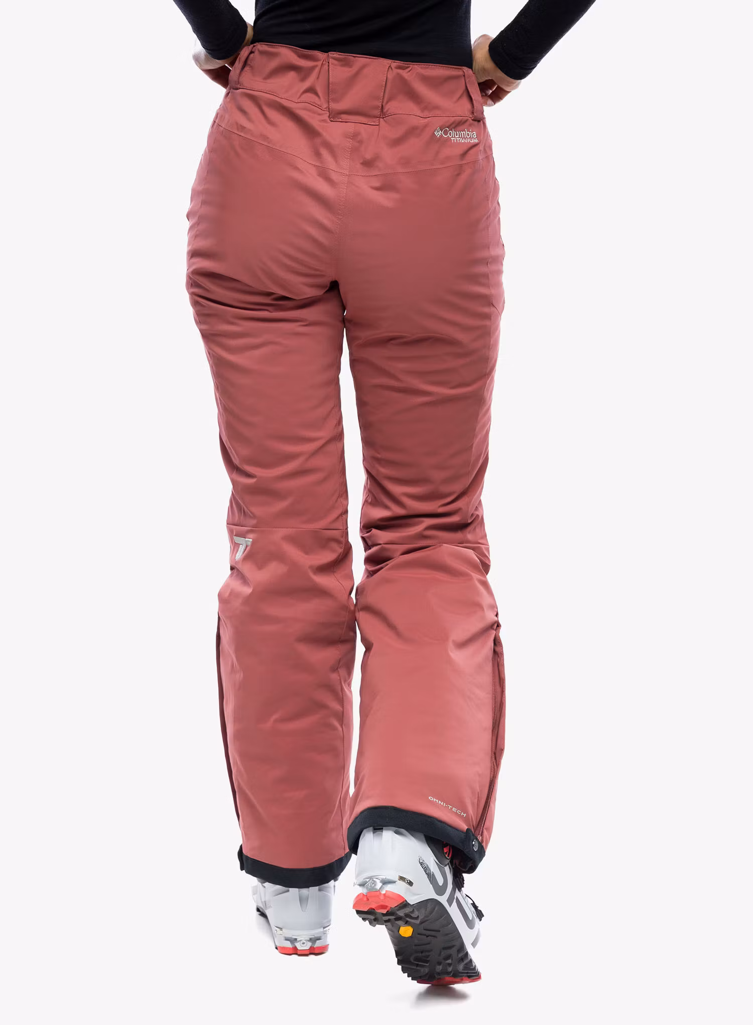 Lyžařské kalhoty dámské Columbia Backslope III Insulated Pant - beetroot