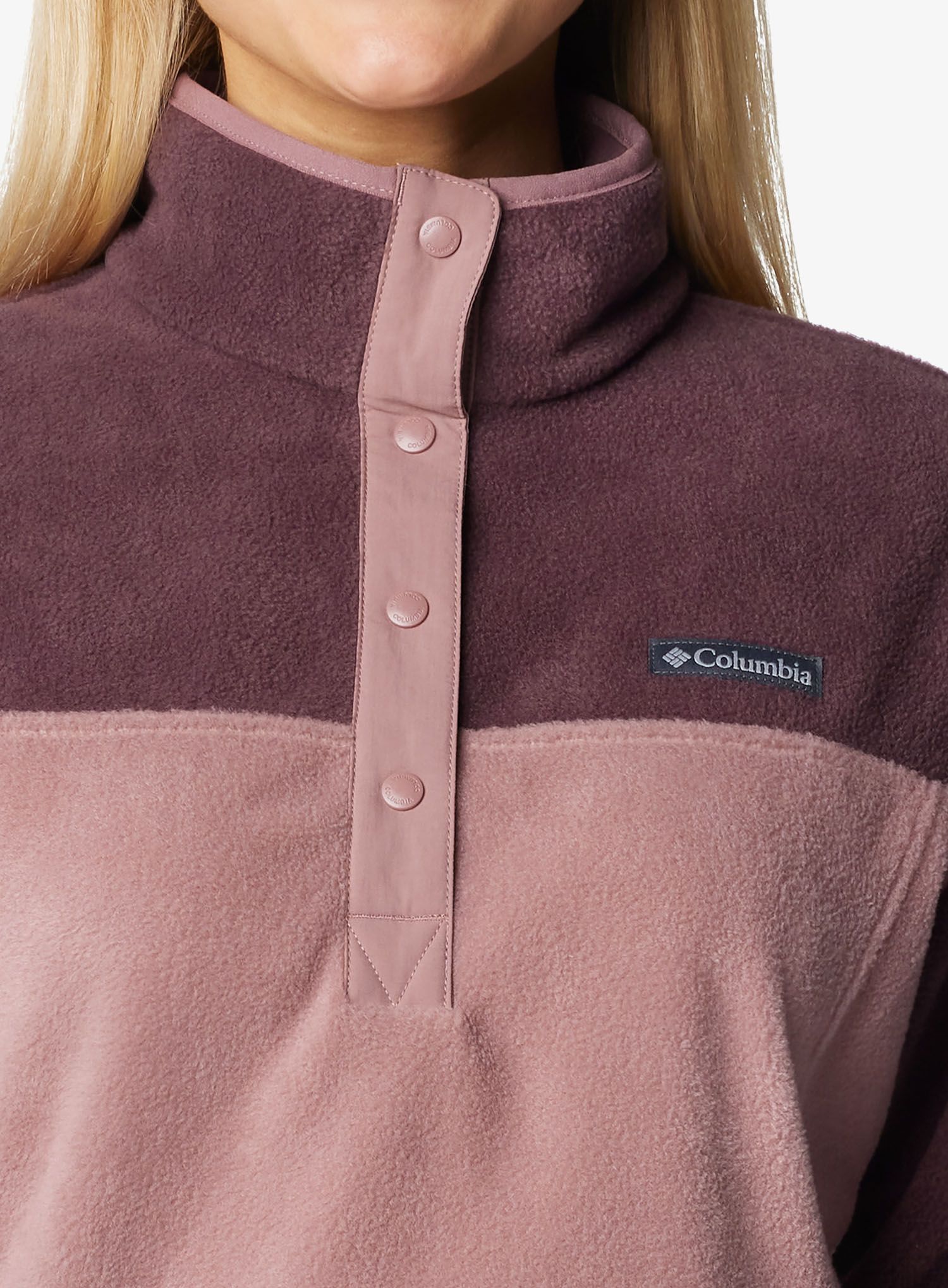Dámská mikina Columbia Benton Springs Half Snap Pull Over II - moonvista/fig